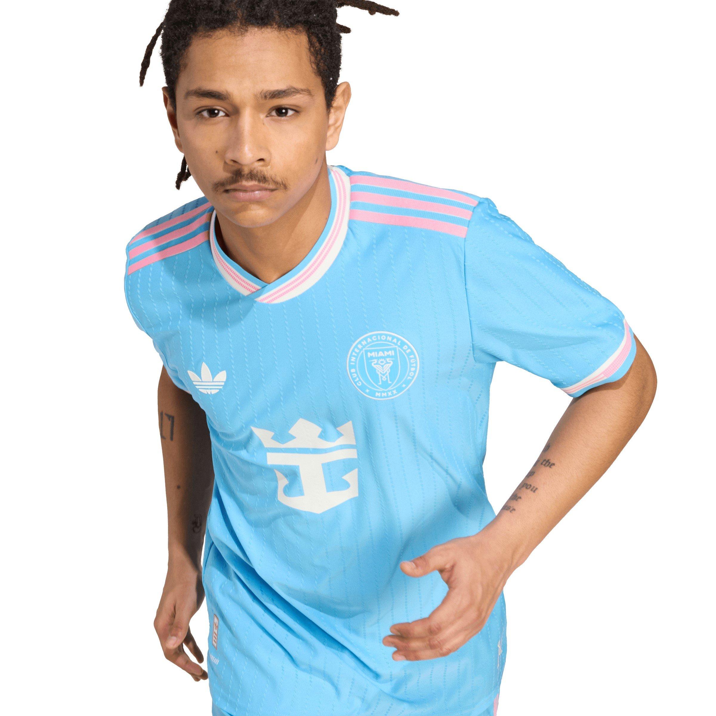 Blue - adidas - adidas Inter Miami Authentic Third Shirt 2025 2026 Adults - 6