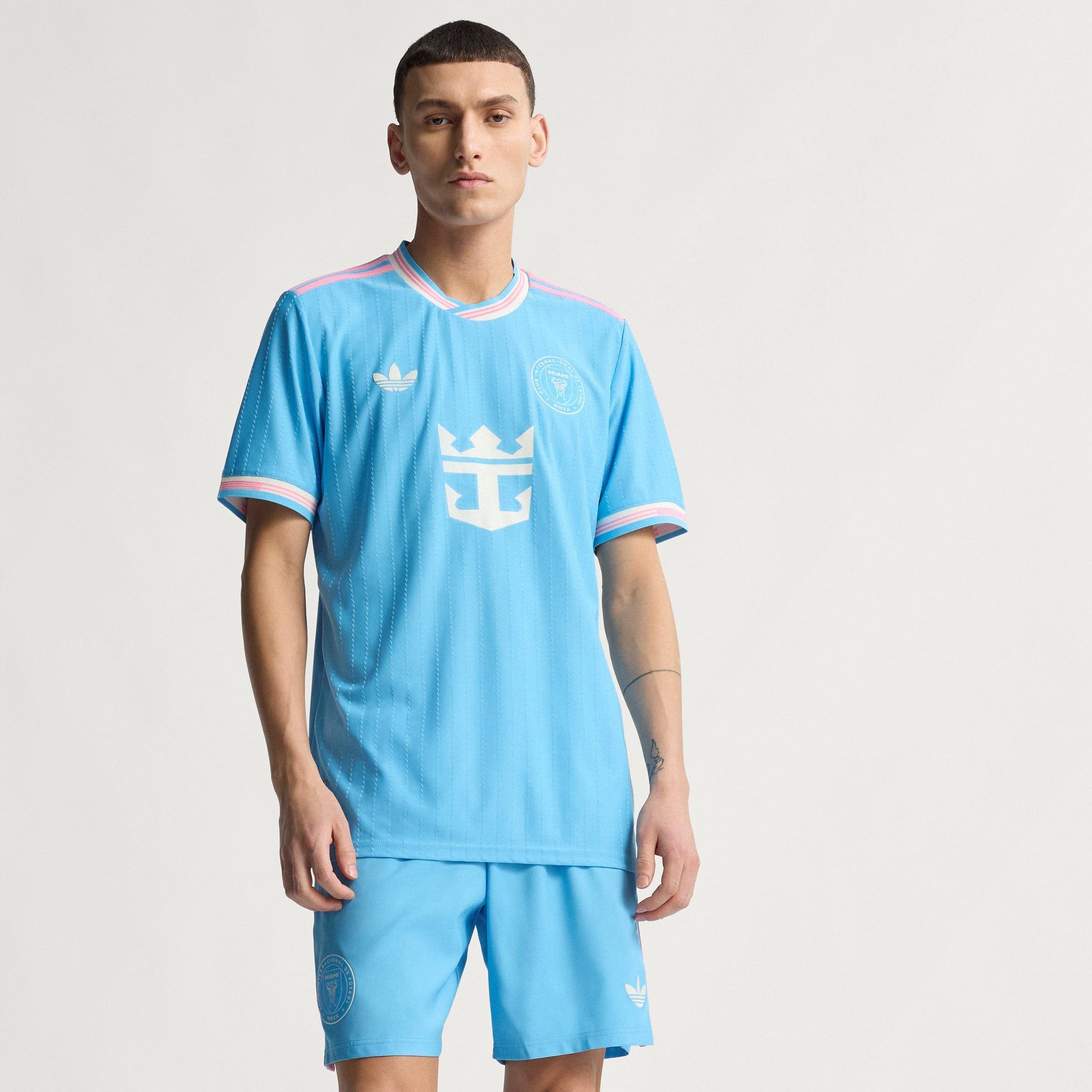 Blue - adidas - adidas Inter Miami Authentic Third Shirt 2025 2026 Adults - 9