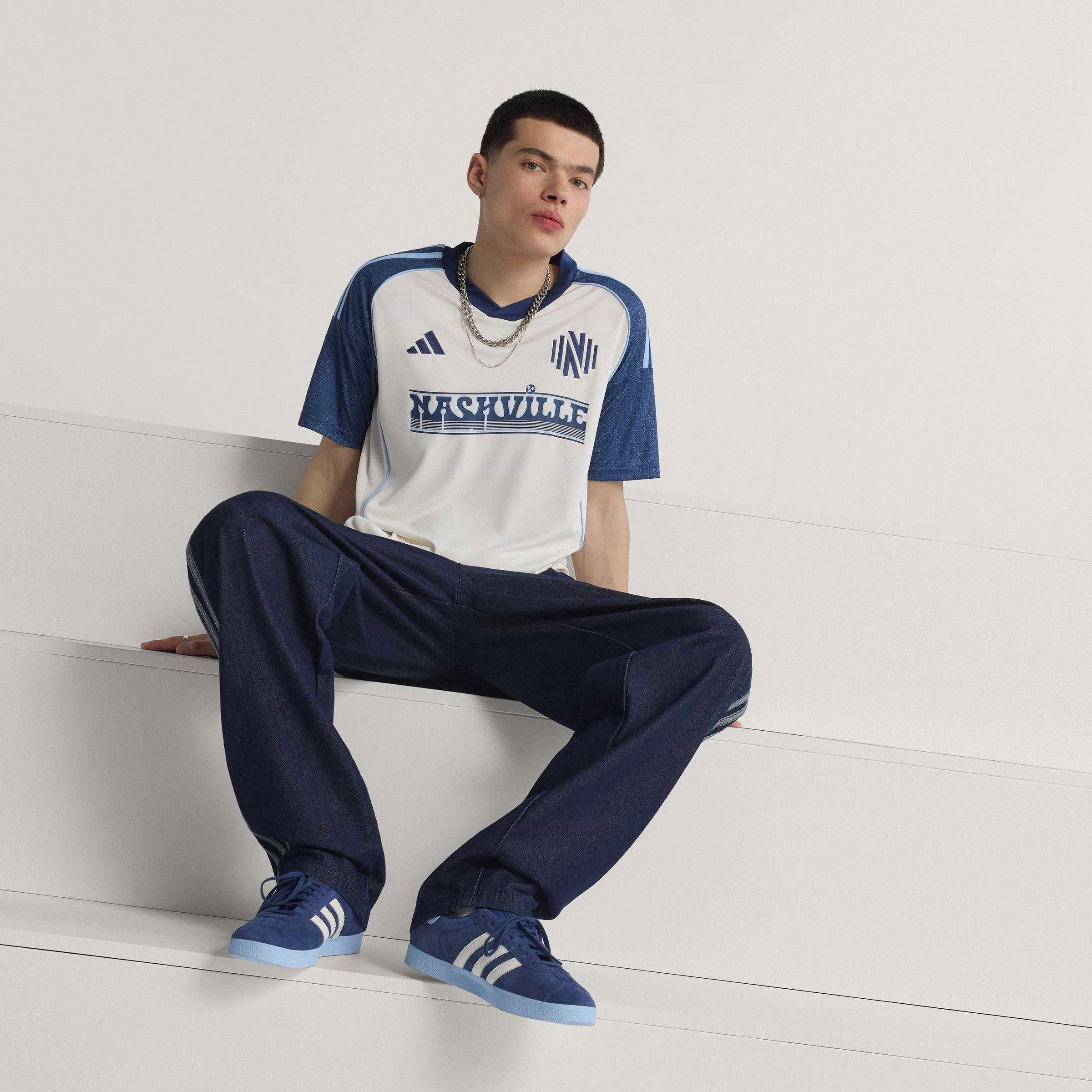 White - adidas - Nashville Third Shirt 2025 2026 Adults - 15