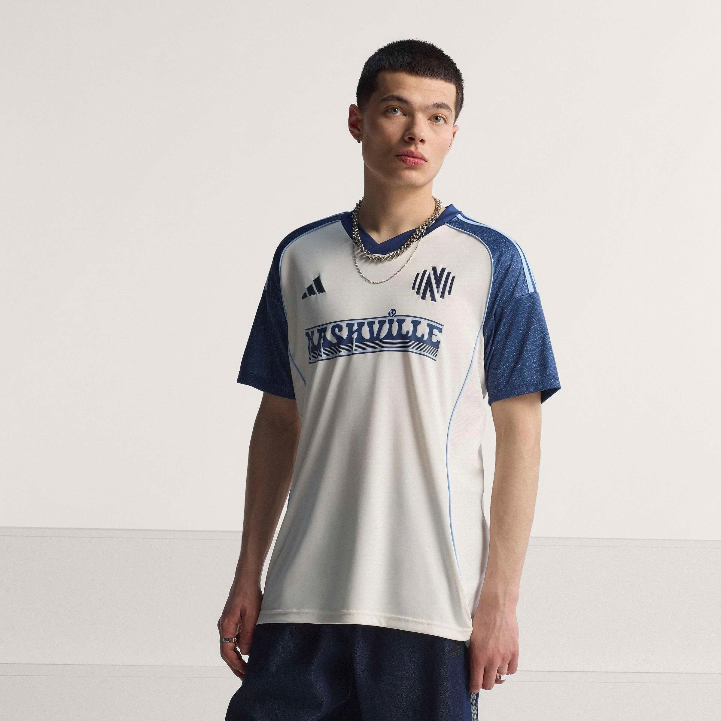 White - adidas - Nashville Third Shirt 2025 2026 Adults - 8