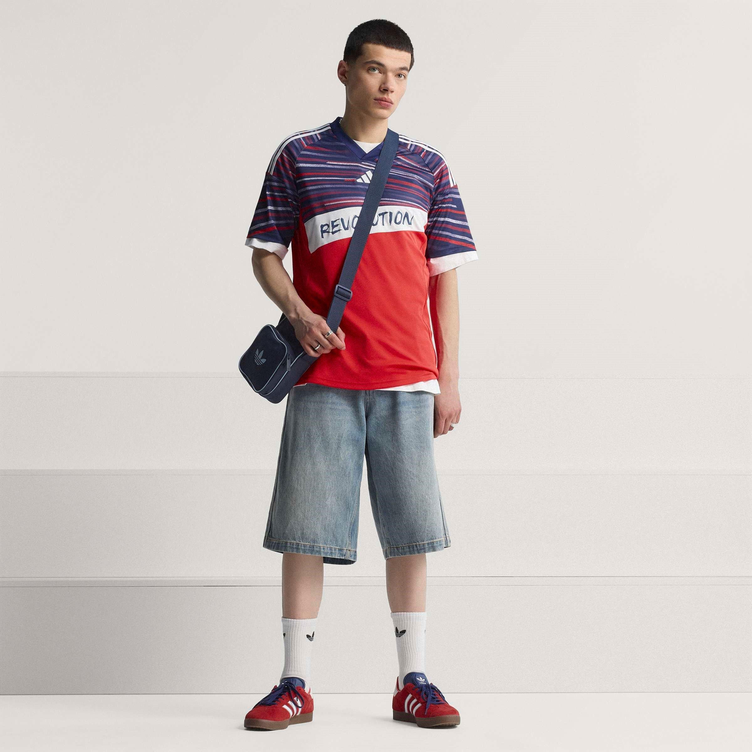 Rood/Zwart - adidas - New England Revolution Third Shirt 2025 2026 Adults - 12