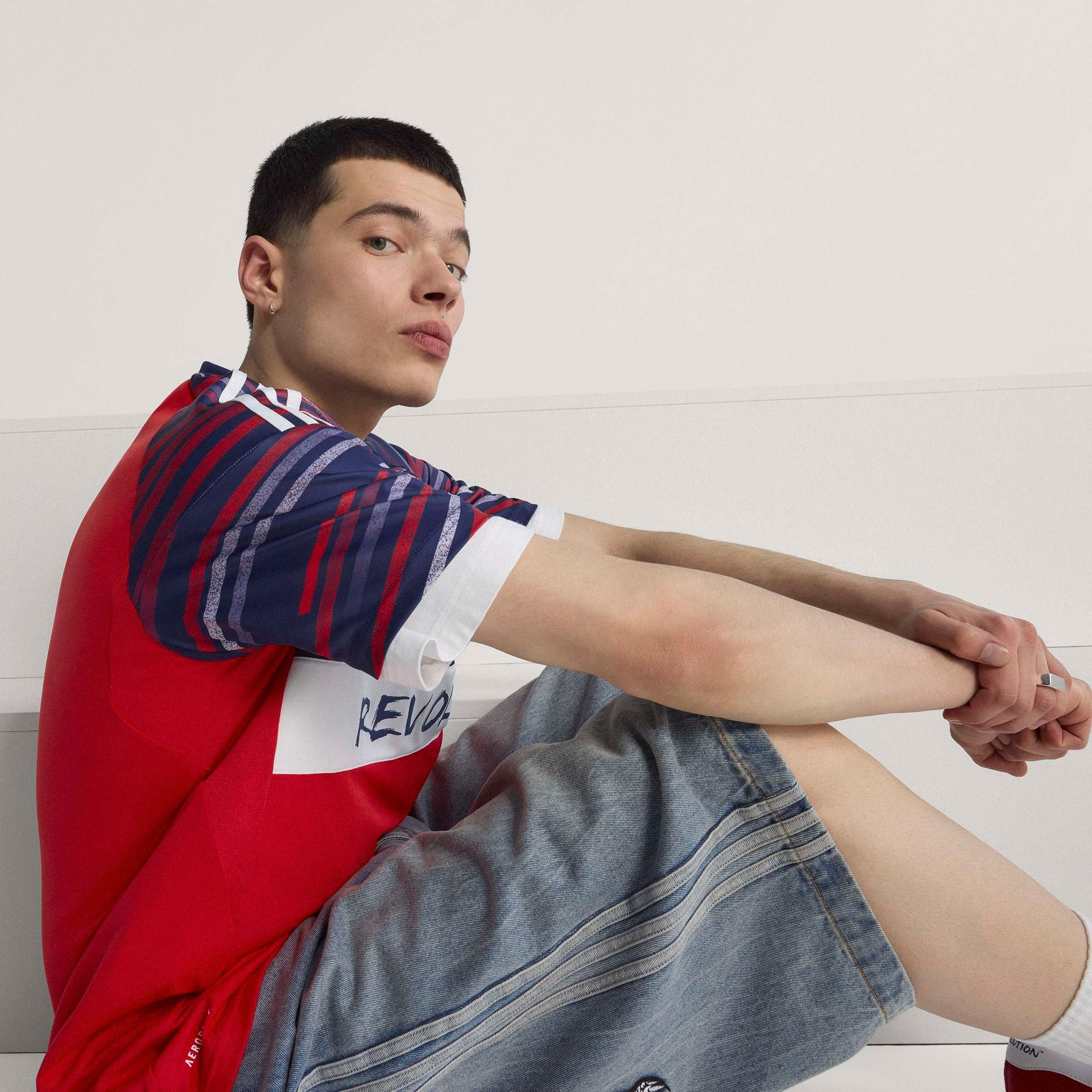 Rood/Zwart - adidas - New England Revolution Third Shirt 2025 2026 Adults - 15