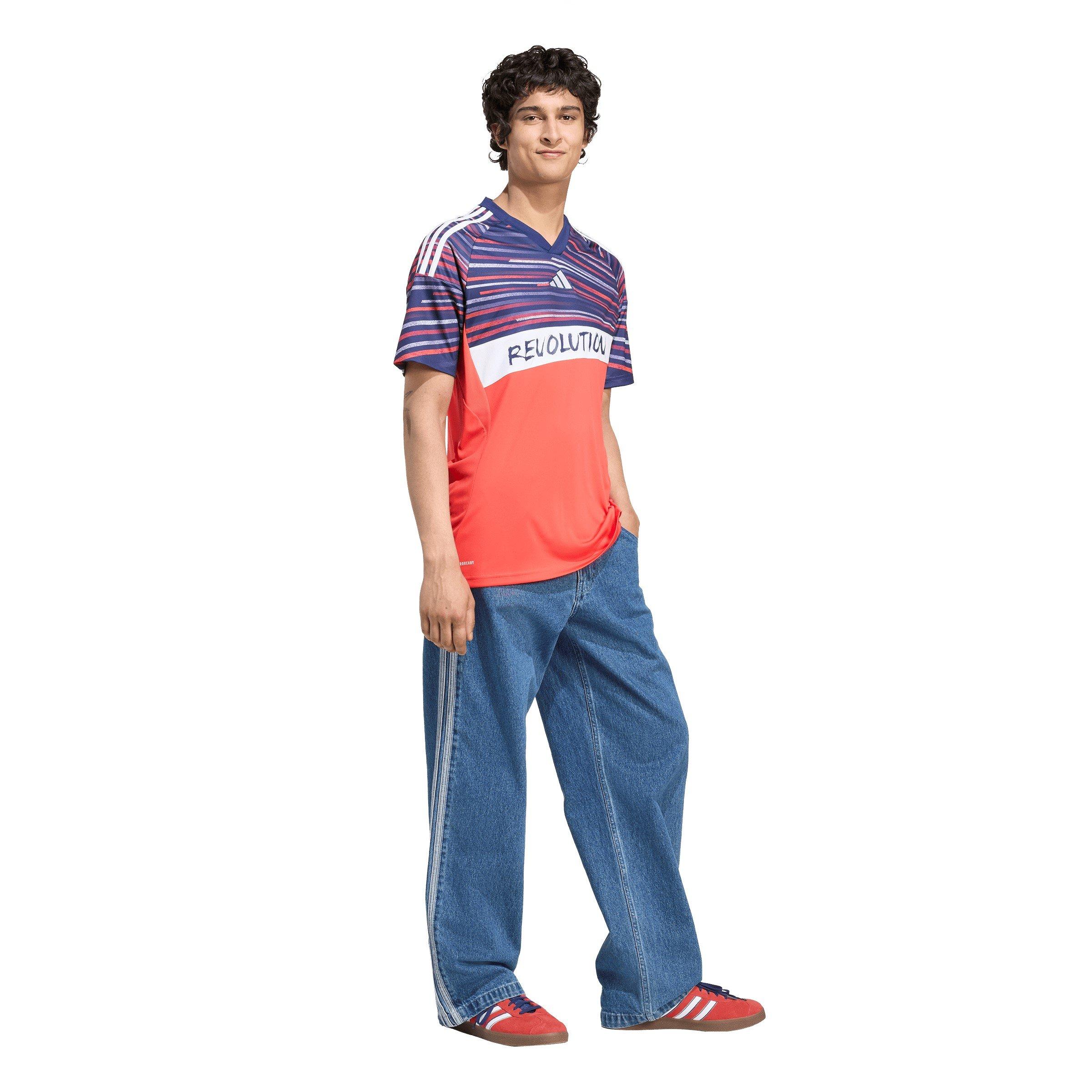 Rood/Zwart - adidas - New England Revolution Third Shirt 2025 2026 Adults - 7