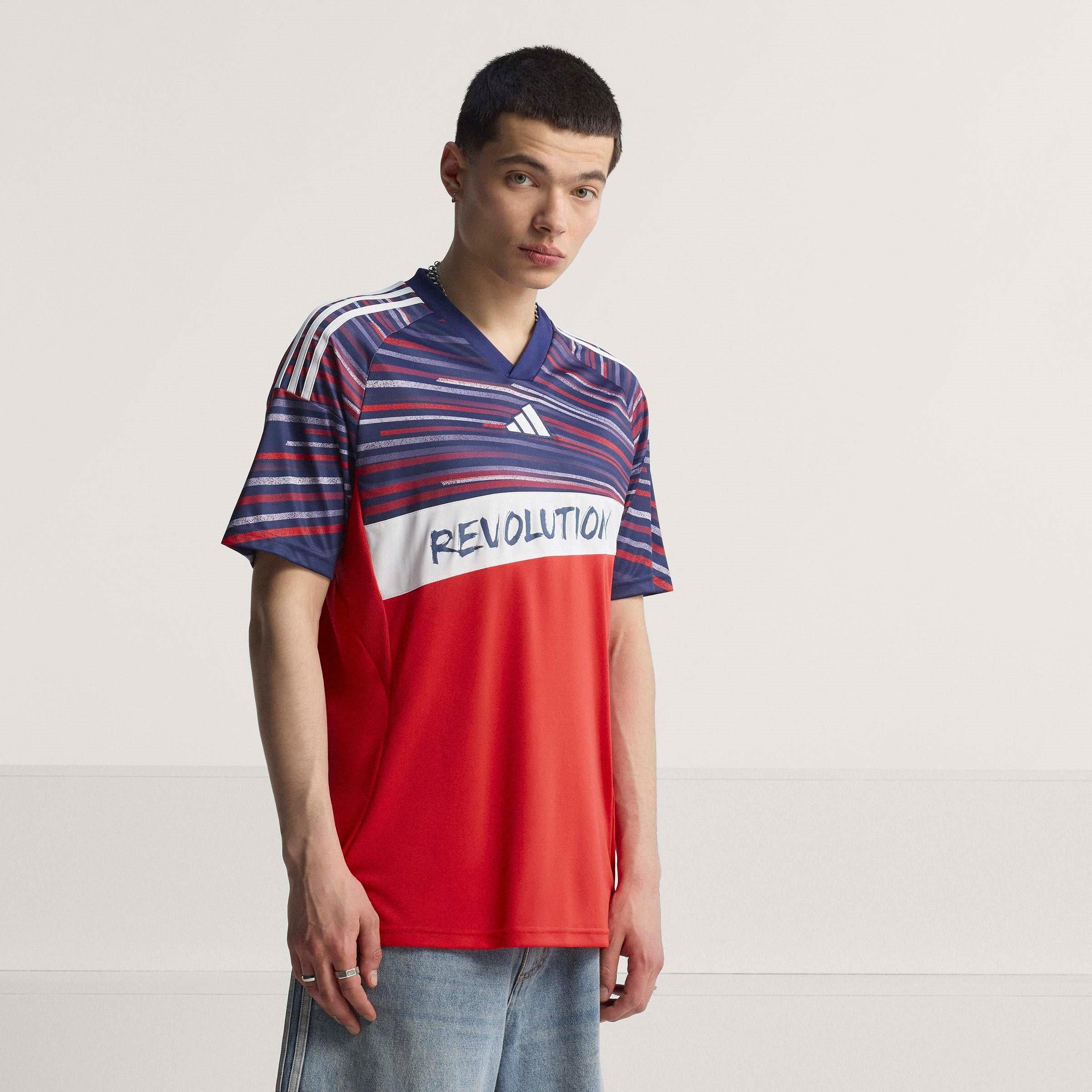 Rood/Zwart - adidas - New England Revolution Third Shirt 2025 2026 Adults - 8