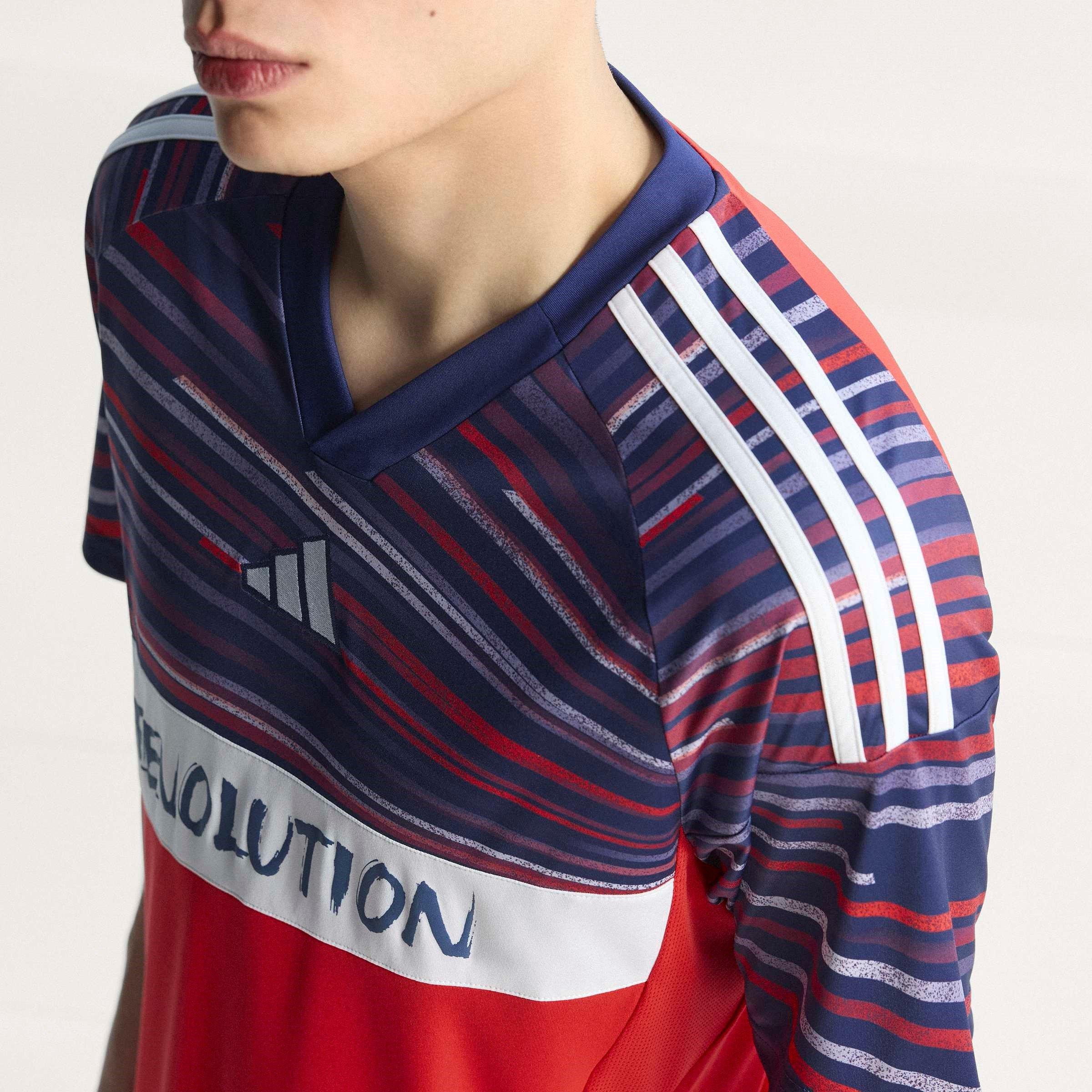 Rood/Zwart - adidas - New England Revolution Third Shirt 2025 2026 Adults - 10