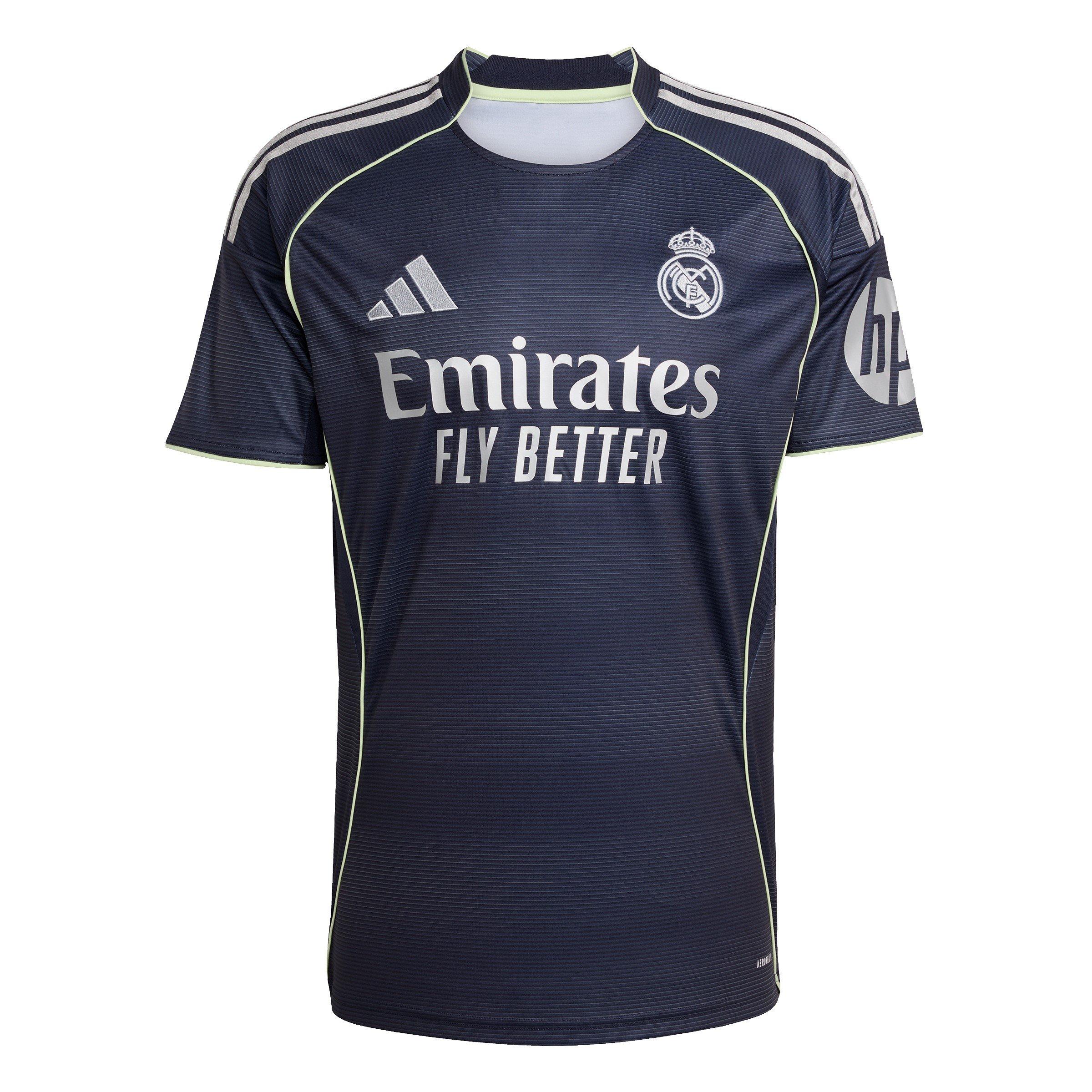 Adidas Men's Real Madrid Away Shirt 2025 2026 Adults - Blue - M