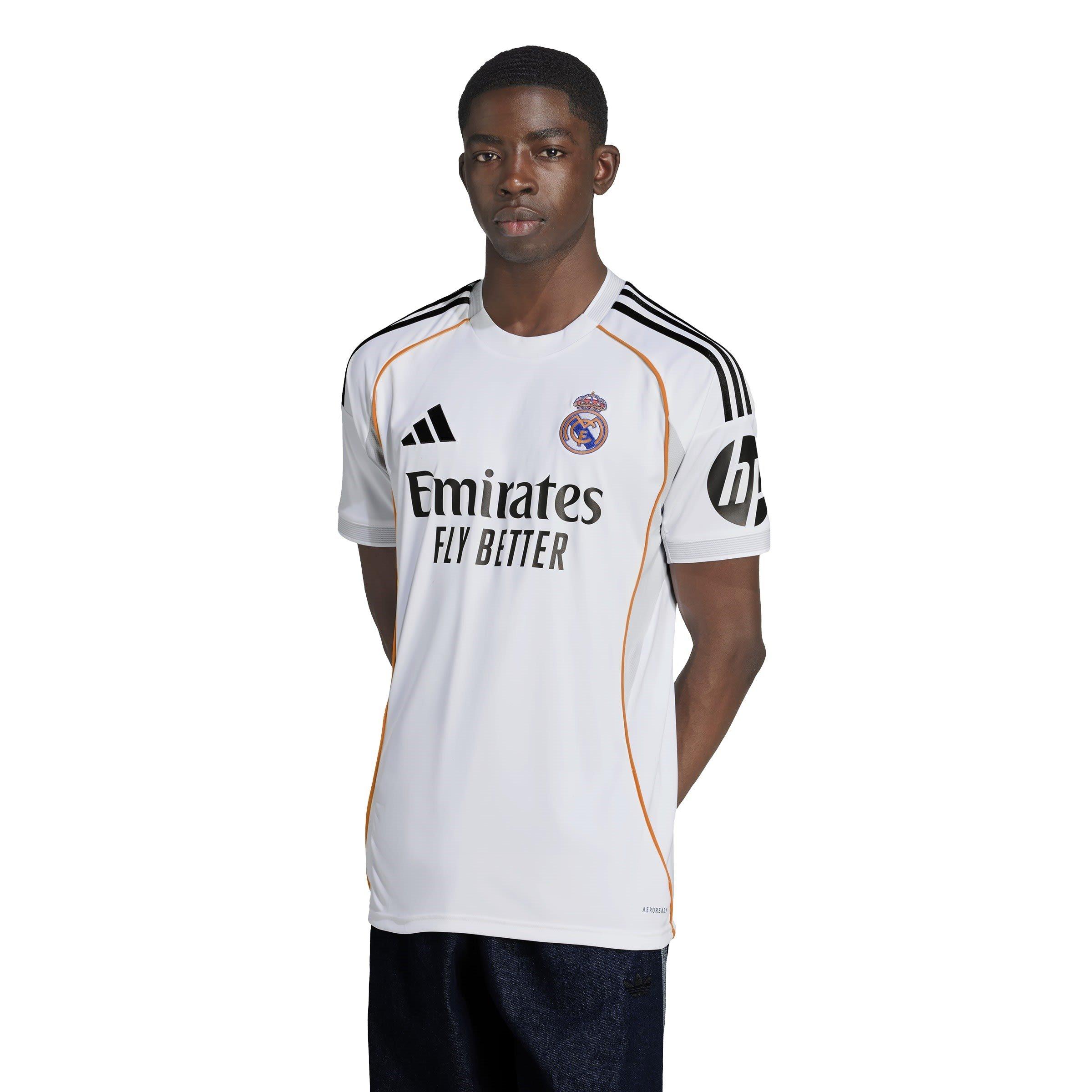 White - adidas - Real Madrid Home Shirt 2025 2026 Adults - 3
