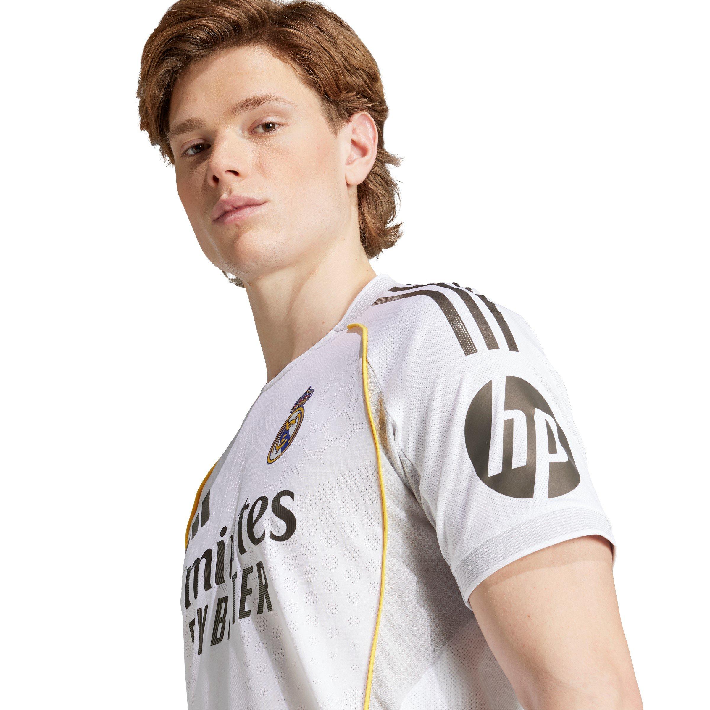 White - adidas - Real Madrid Authentic Home Shirt 2025 2026 Adults - 6