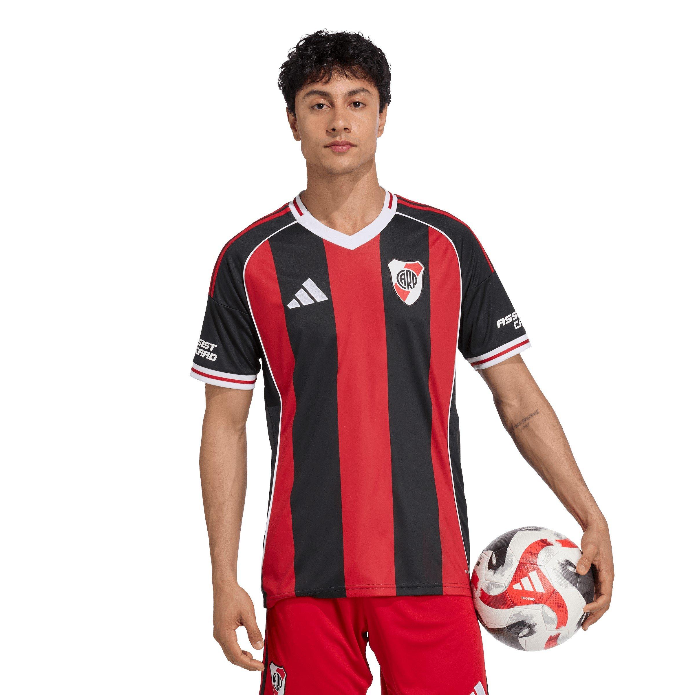 Zwart/Rood - adidas - River Plate Away Shirt 2025 2026 Adults - 3