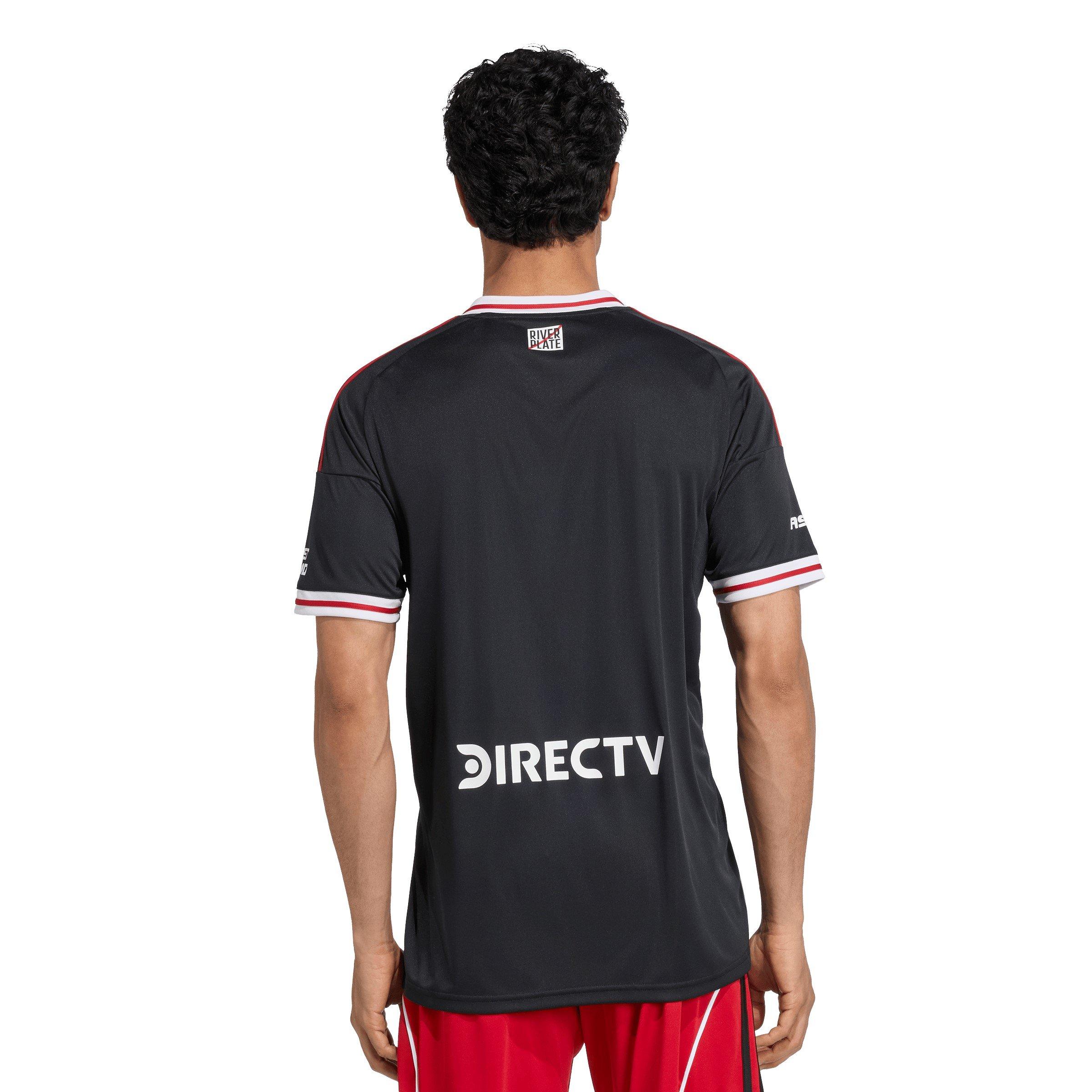 Zwart/Rood - adidas - River Plate Away Shirt 2025 2026 Adults - 4