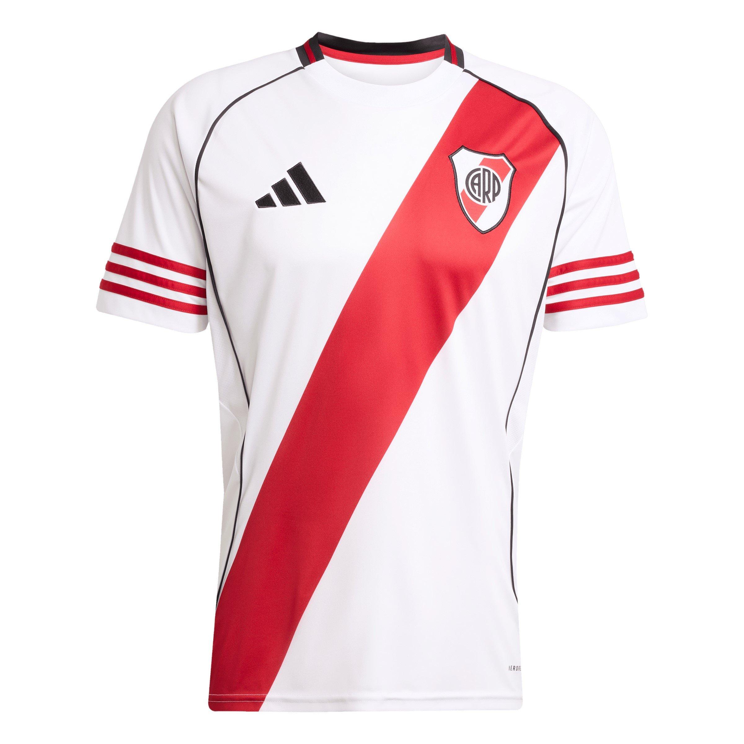 White/Red - adidas - River Plate Home Shirt 2025 2026 Adults - 1