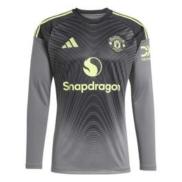 adidas Manchester United Long Sleeve Goalkeeper Shirt 2025 2026 Adults