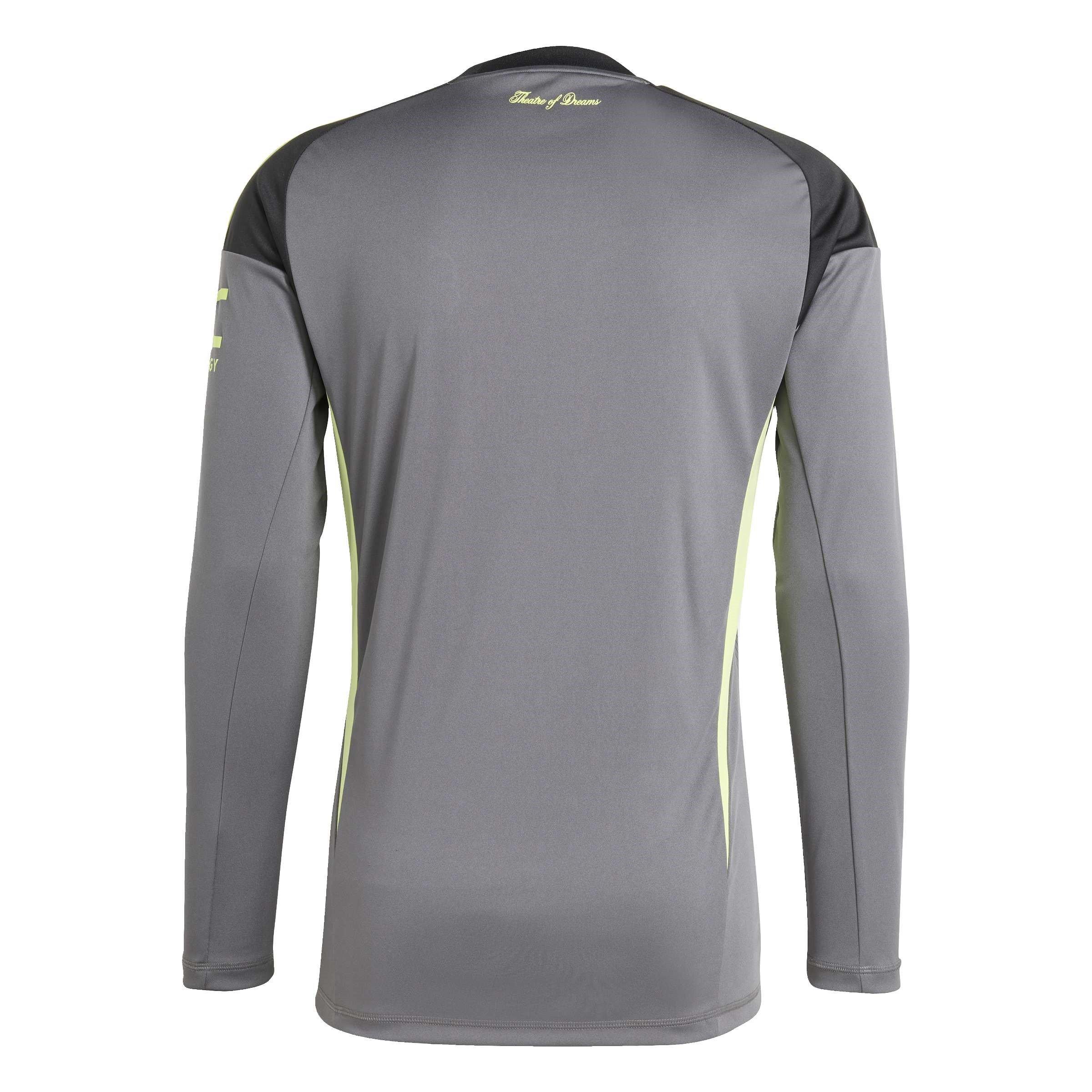 Grey - adidas - Manchester United Long Sleeve Goalkeeper Shirt 2025 2026 Adults - 2