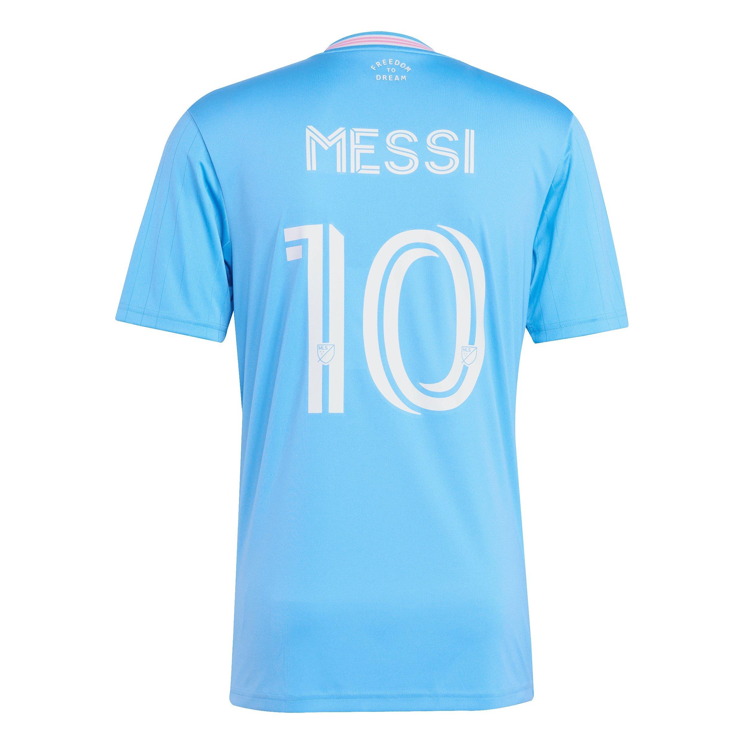 Blauw - adidas - Inter Miami Third Shirt Messi 2025 2026 Adults - 2