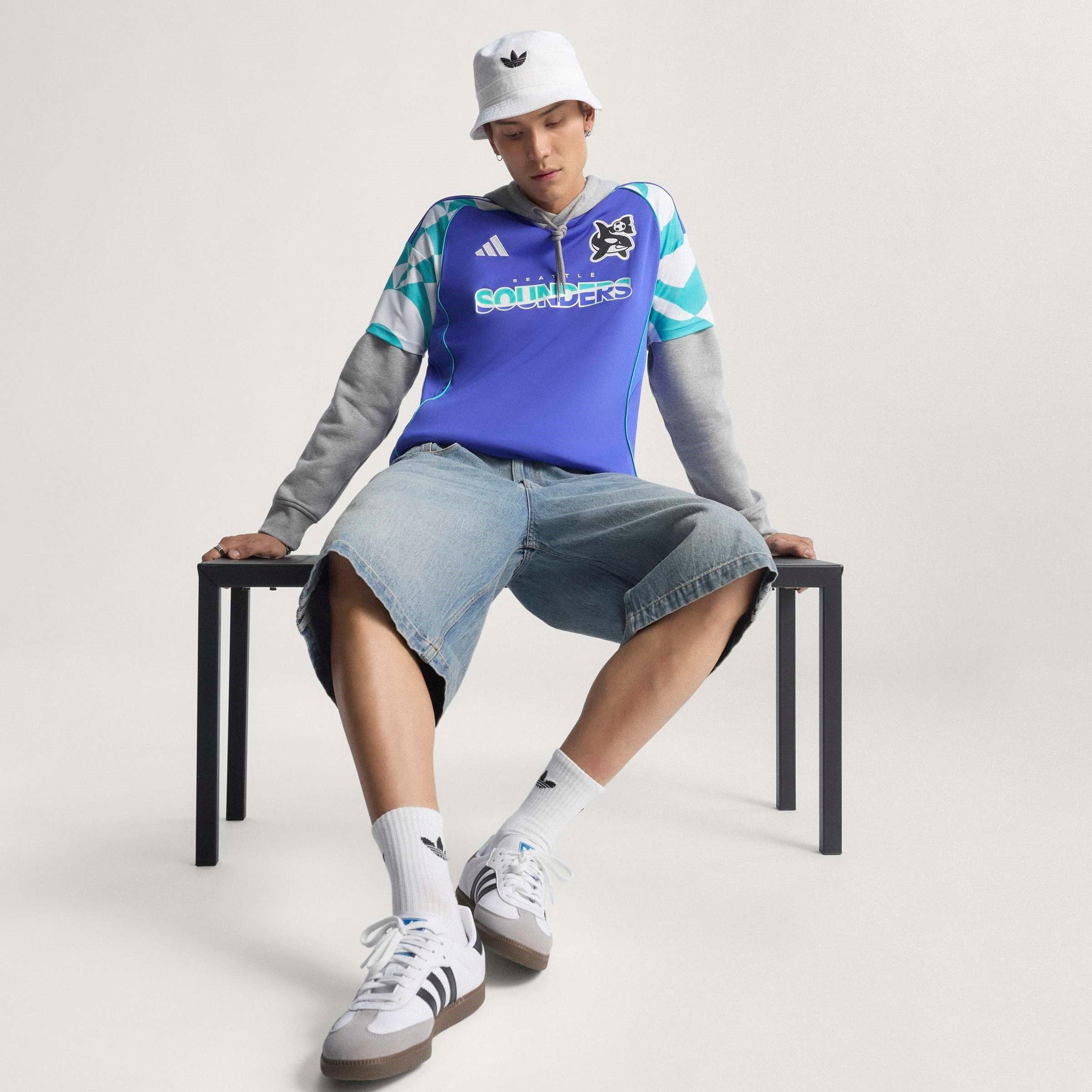 Blauw - adidas - Seattle Sounders Third Shirt 2025 2026 Adults - 15