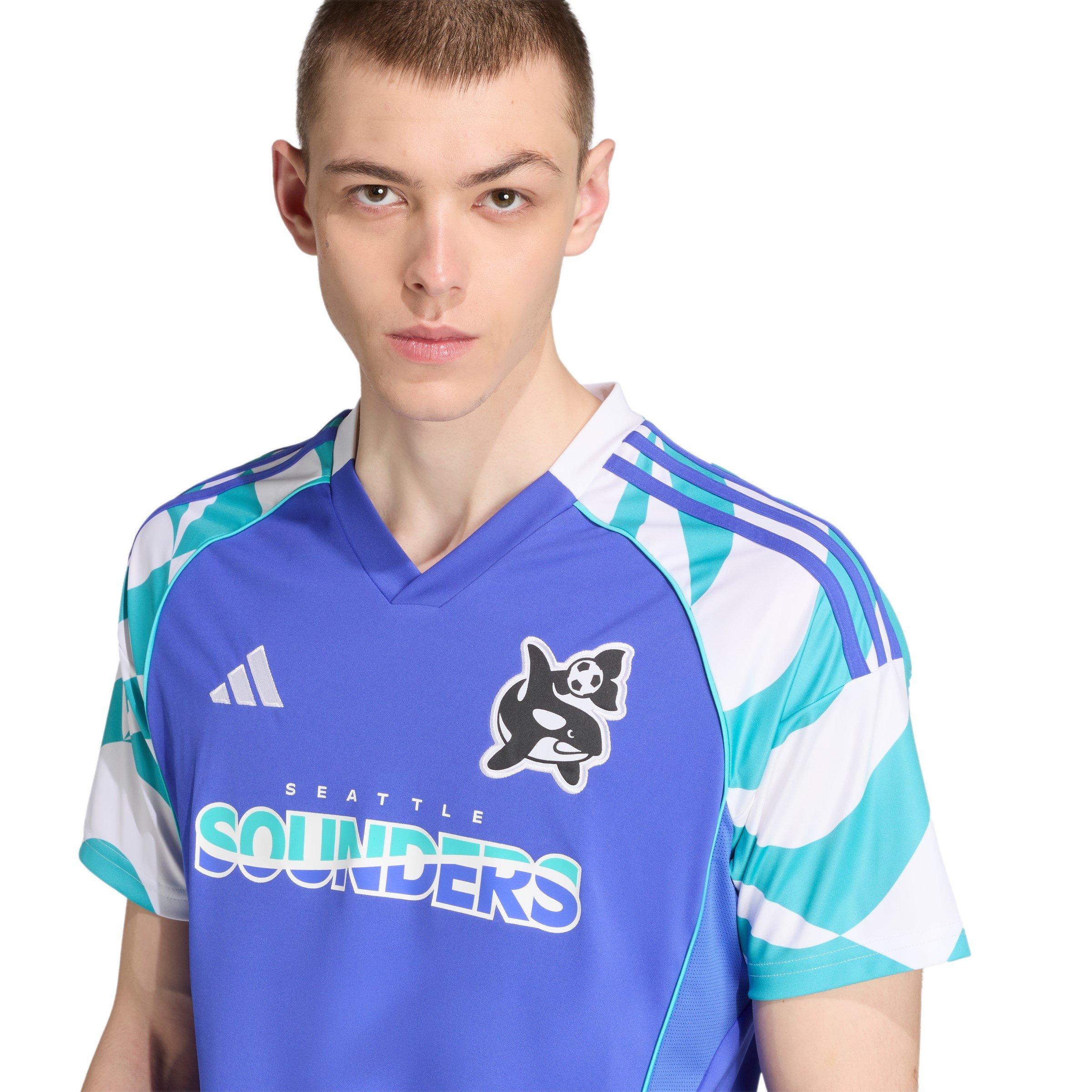 Blauw - adidas - Seattle Sounders Third Shirt 2025 2026 Adults - 6