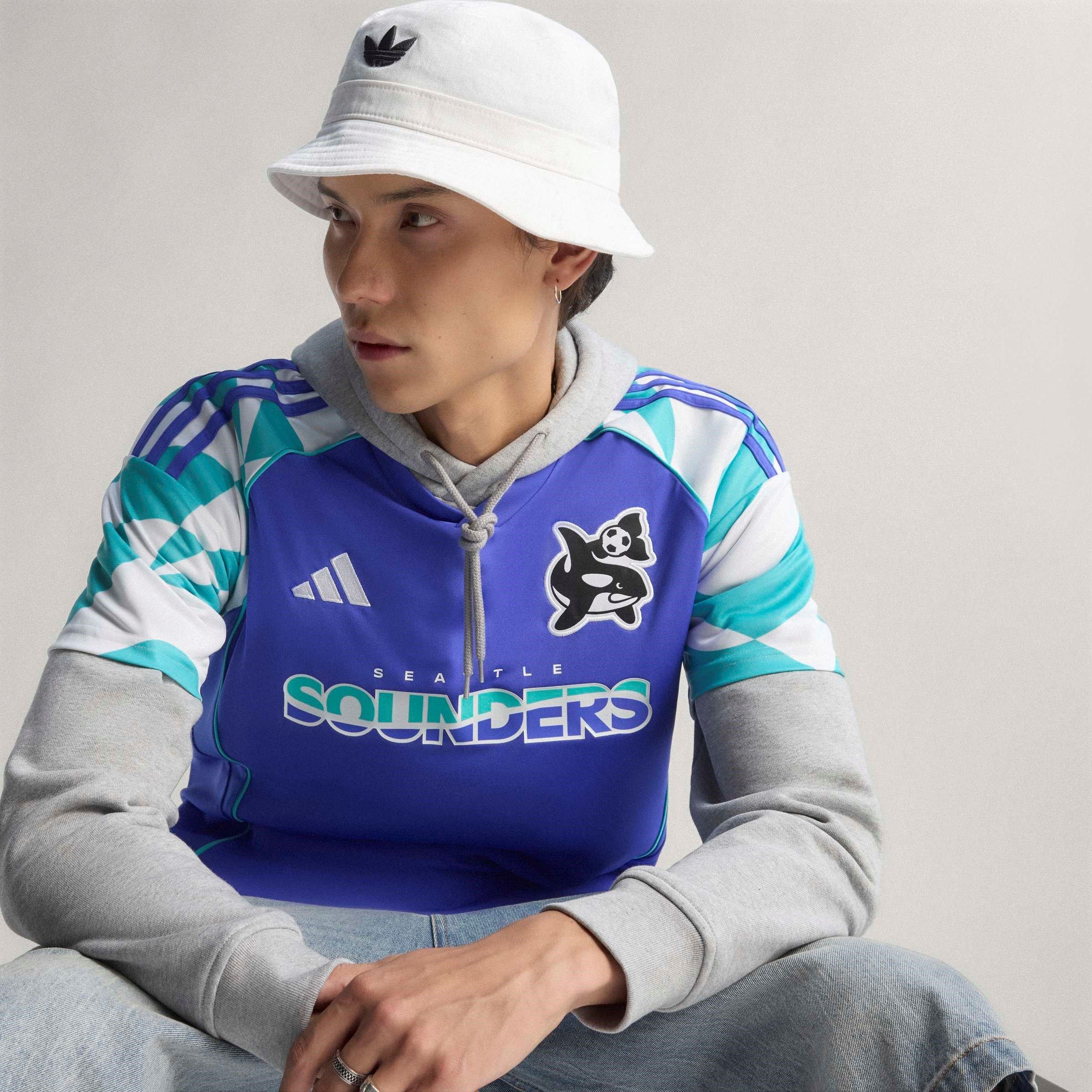 Blauw - adidas - Seattle Sounders Third Shirt 2025 2026 Adults - 10