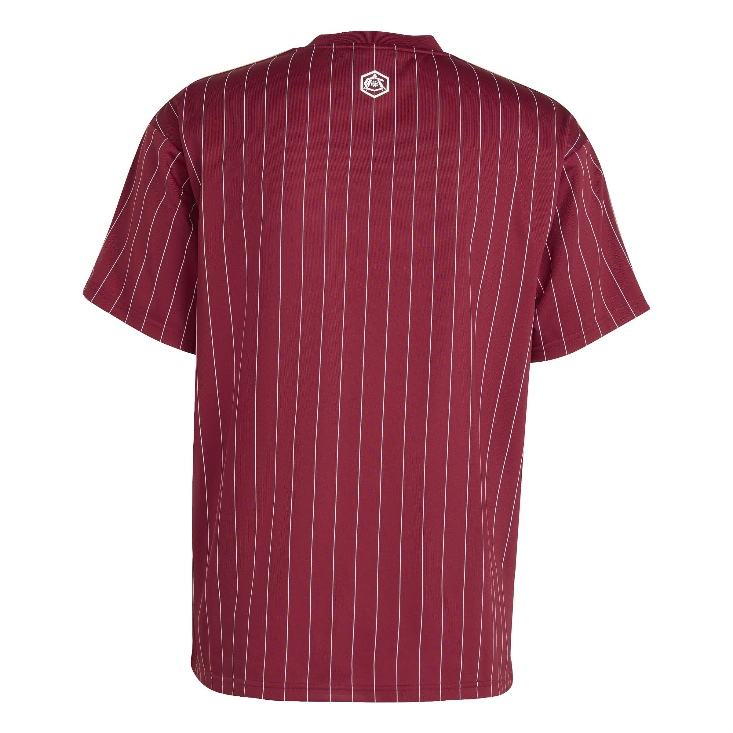 Burgundy/Gold - adidas - Arsenal Terrace Icons Shirt Mens - 2