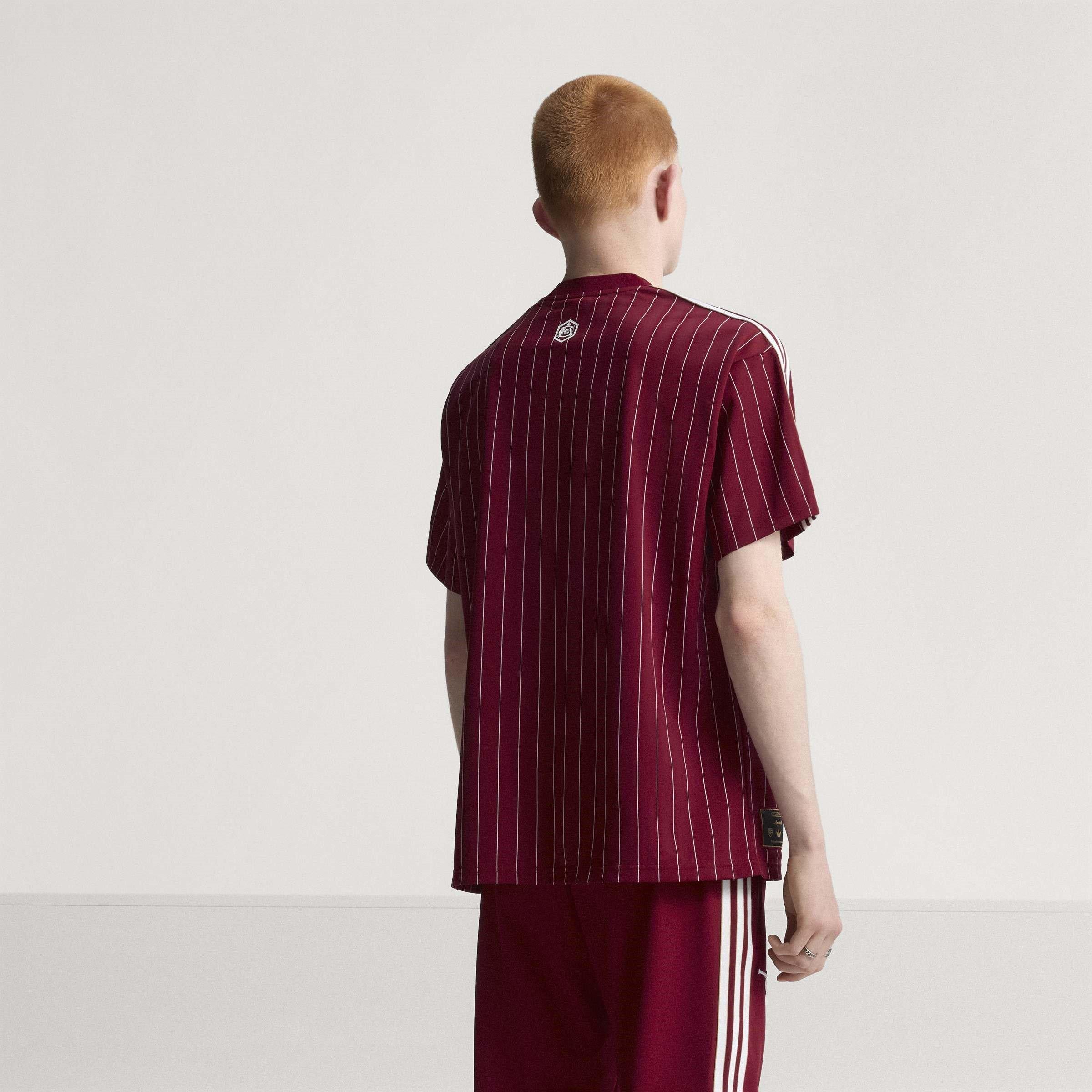 Burgundy/Gold - adidas - Arsenal Terrace Icons Shirt Mens - 11