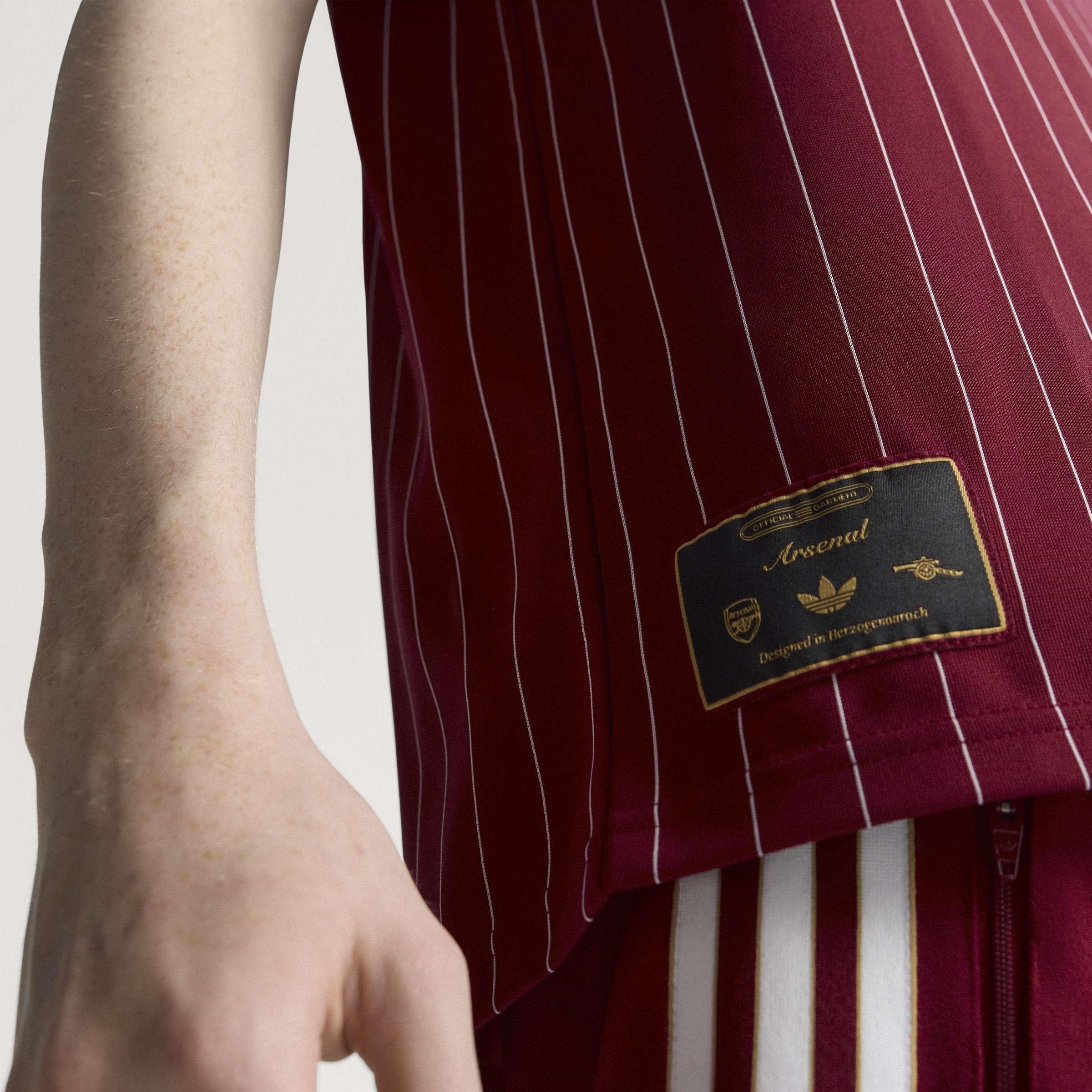 Burgundy/Gold - adidas - Arsenal Terrace Icons Shirt Mens - 16