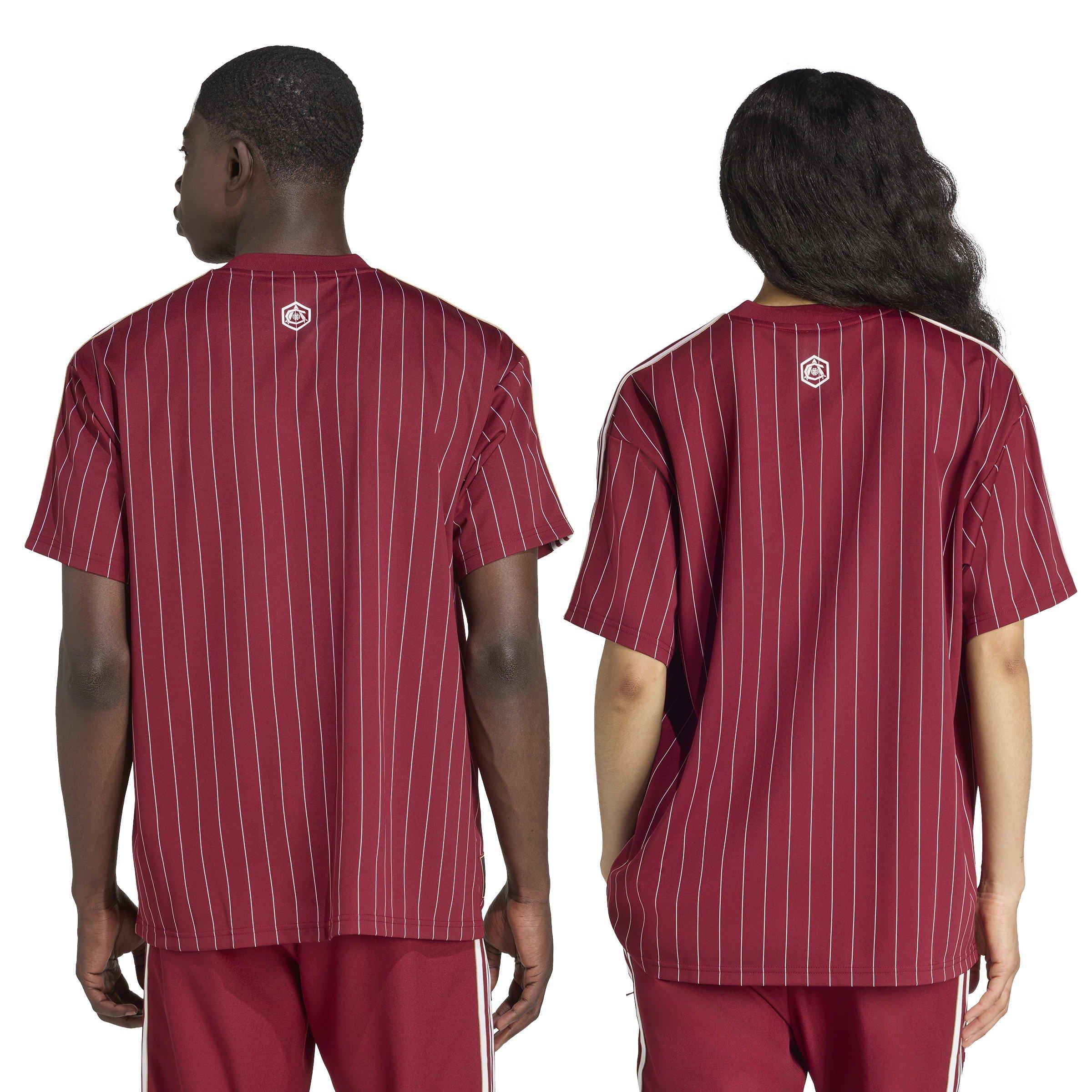 Burgundy/Gold - adidas - Arsenal Terrace Icons Shirt Mens - 4