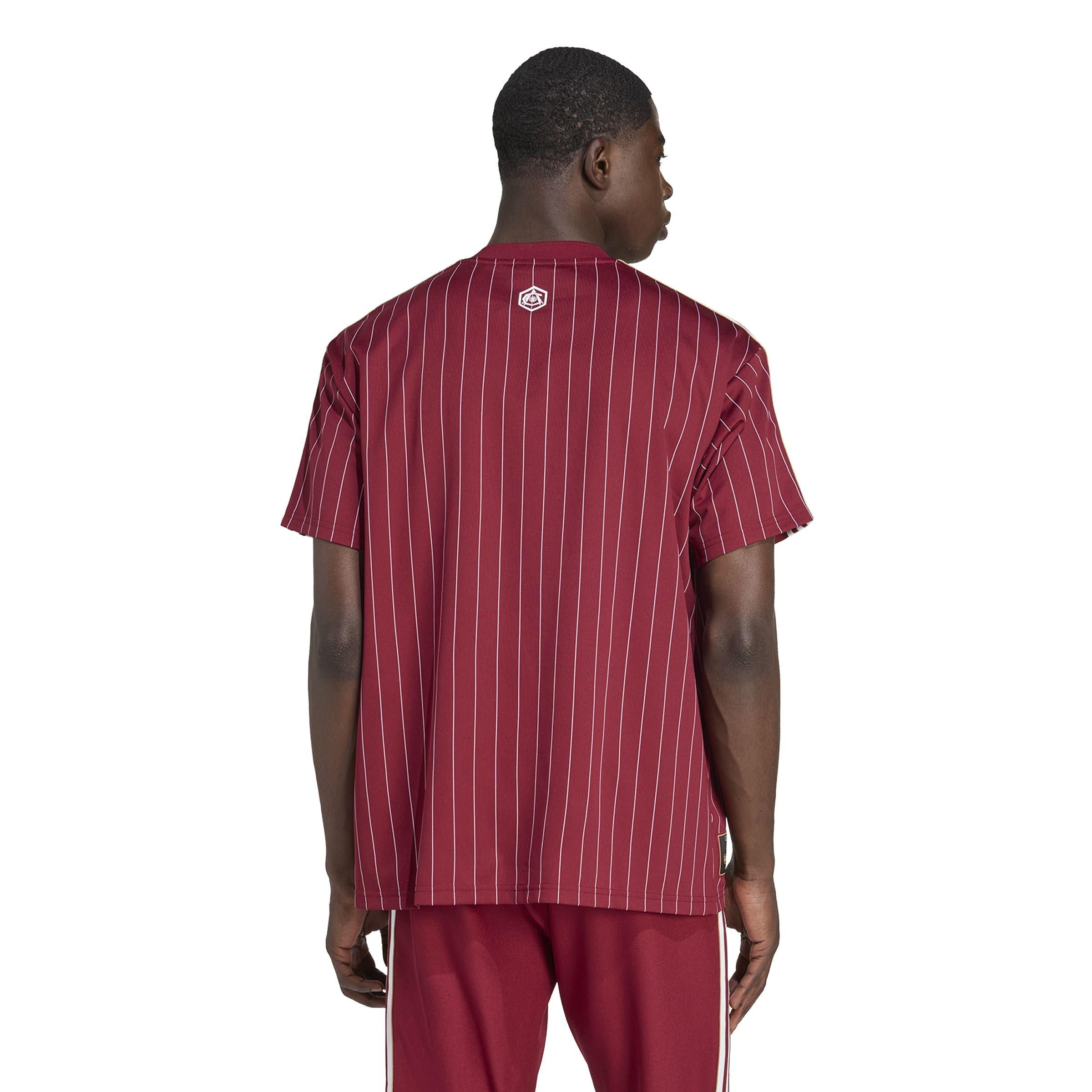 Burgundy/Gold - adidas - Arsenal Terrace Icons Shirt Mens - 6