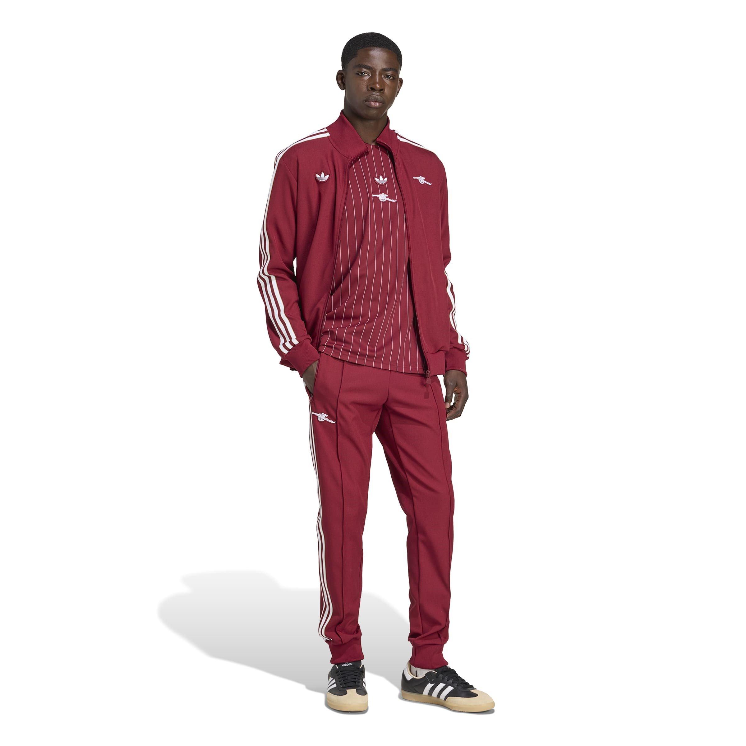 Burgundy/Gold - adidas - Arsenal Terrace Icons Shirt Mens - 7
