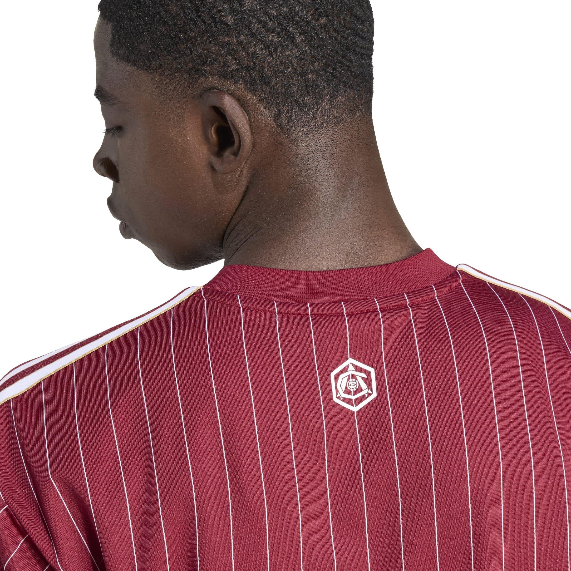 Burgundy/Gold - adidas - Arsenal Terrace Icons Shirt Mens - 8