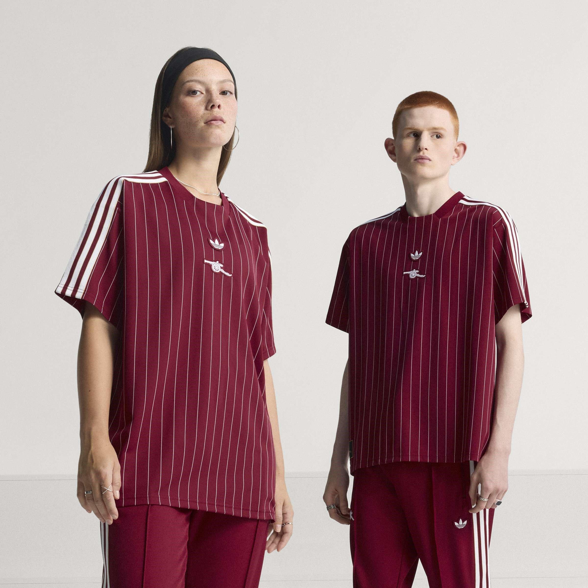 Burgundy/Gold - adidas - Arsenal Terrace Icons Shirt Mens - 10
