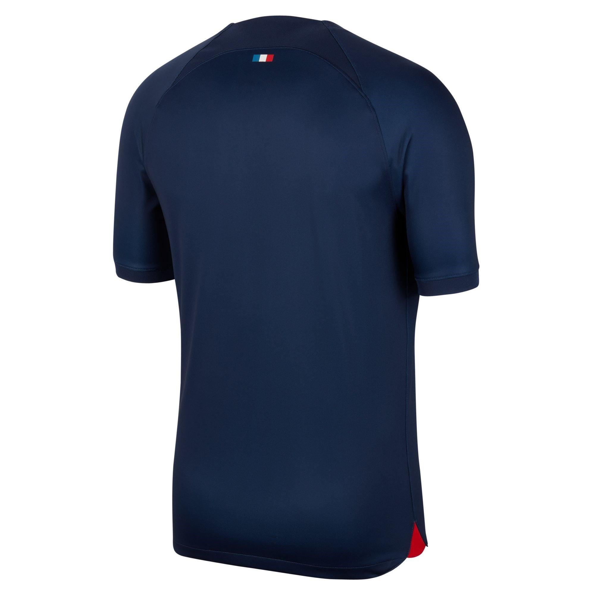 Marine/Rood - Nike - Paris Saint Germain Home Shirt 2023 2024 Adults - 2