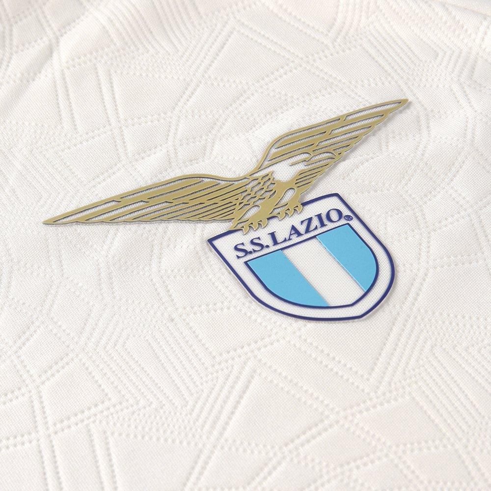 White - Mizuno - S.S. Lazio Home Shirt 2025 2026 Adults - 4