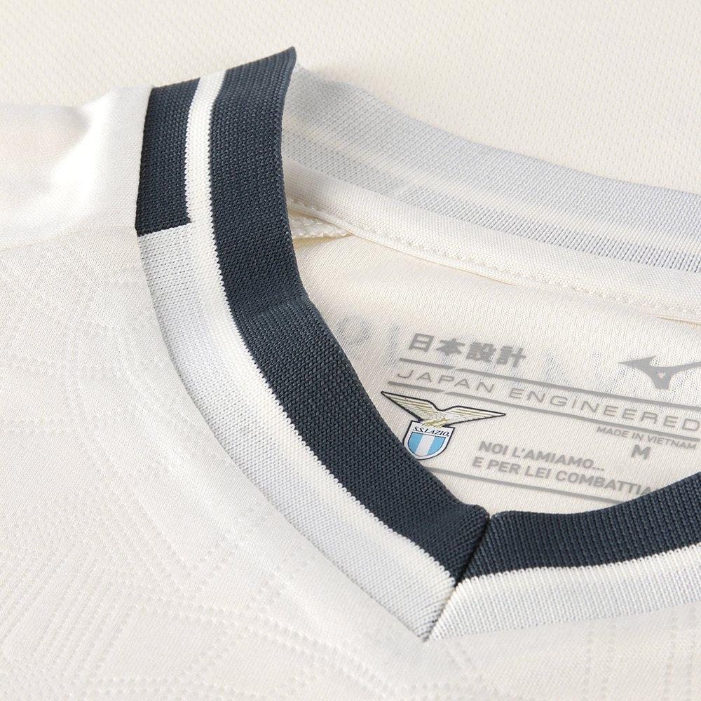 White - Mizuno - S.S. Lazio Home Shirt 2025 2026 Adults - 10