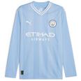 Manchester City Long Sleeve Home Half shirt 2023 2024 Adults