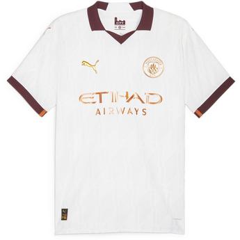 Puma Manchester City Authentic Away Shirt 2023 2024 Adults