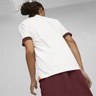 Blanc/Bronze - Puma - Bench Miller Print T Shirt Ladies - 4