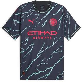 Puma Manchester City Home Shirt 2023 2024 Juniors
