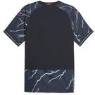 Bleu marine - Puma - ASOS Dark Future Grå långärmad t-shirt med logga baktill - 7