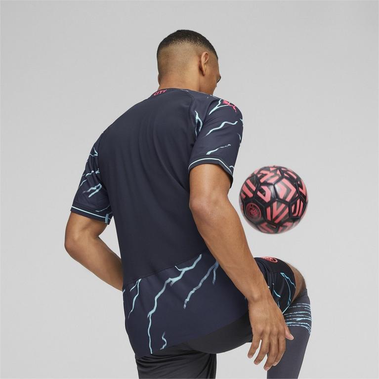 Bleu marine - Puma - ASOS Dark Future Grå långärmad t-shirt med logga baktill - 4