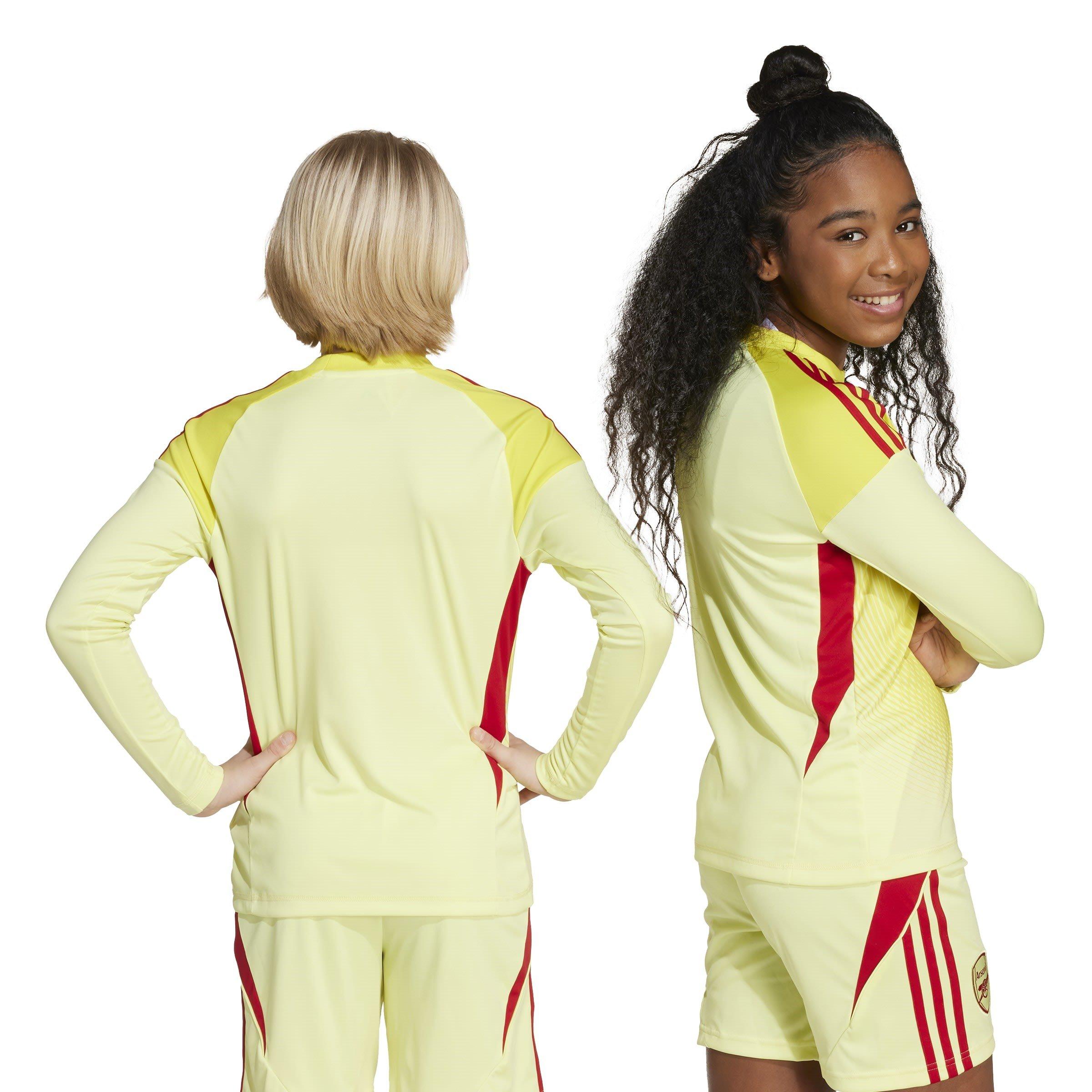 Yellow - adidas - Arsenal Long Sleeve Goalkeeper Shirt 2025 2026 Juniors - 4