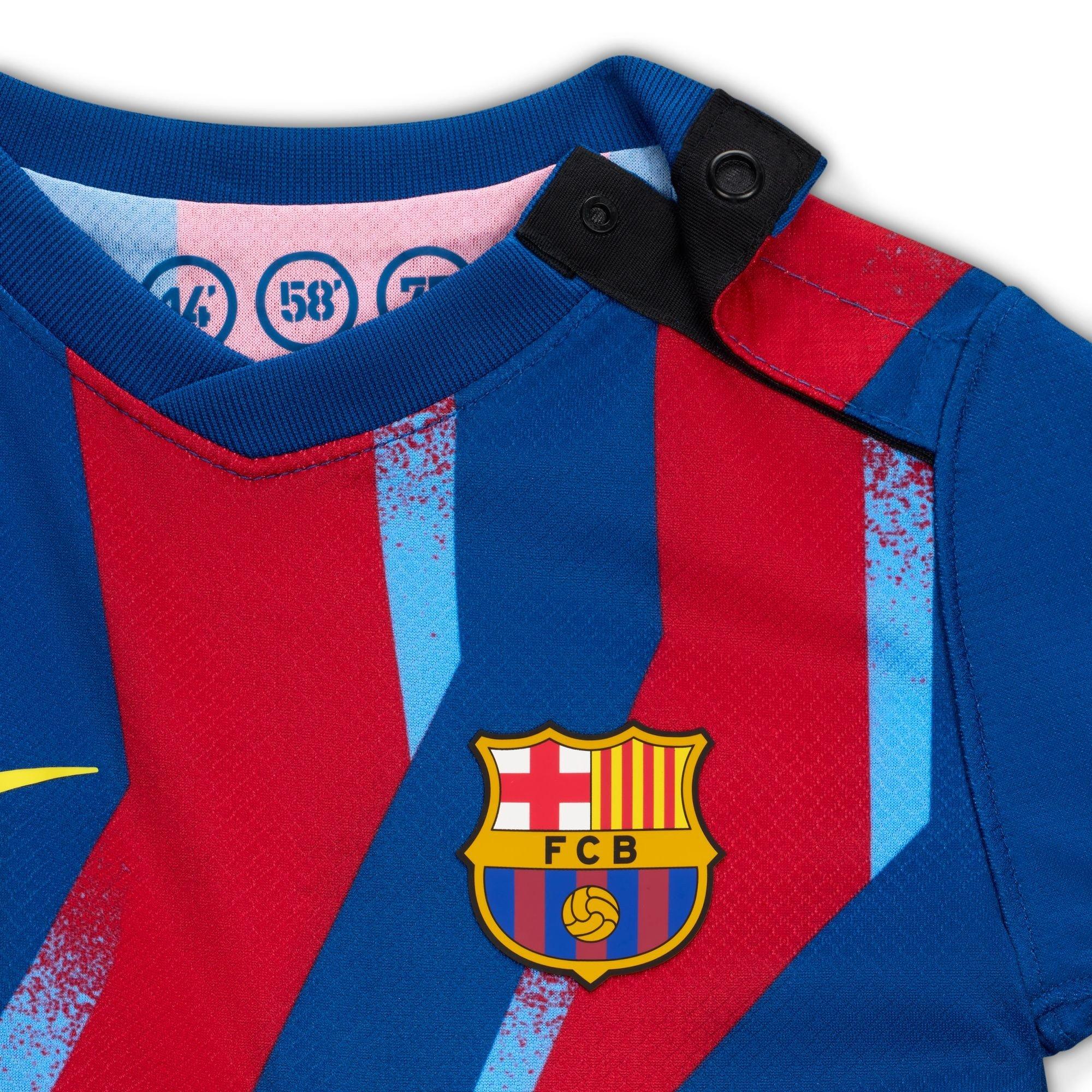 Blue/ Yellow - Nike - Barcelona Fourth Babykit 25/26 Babies - 3