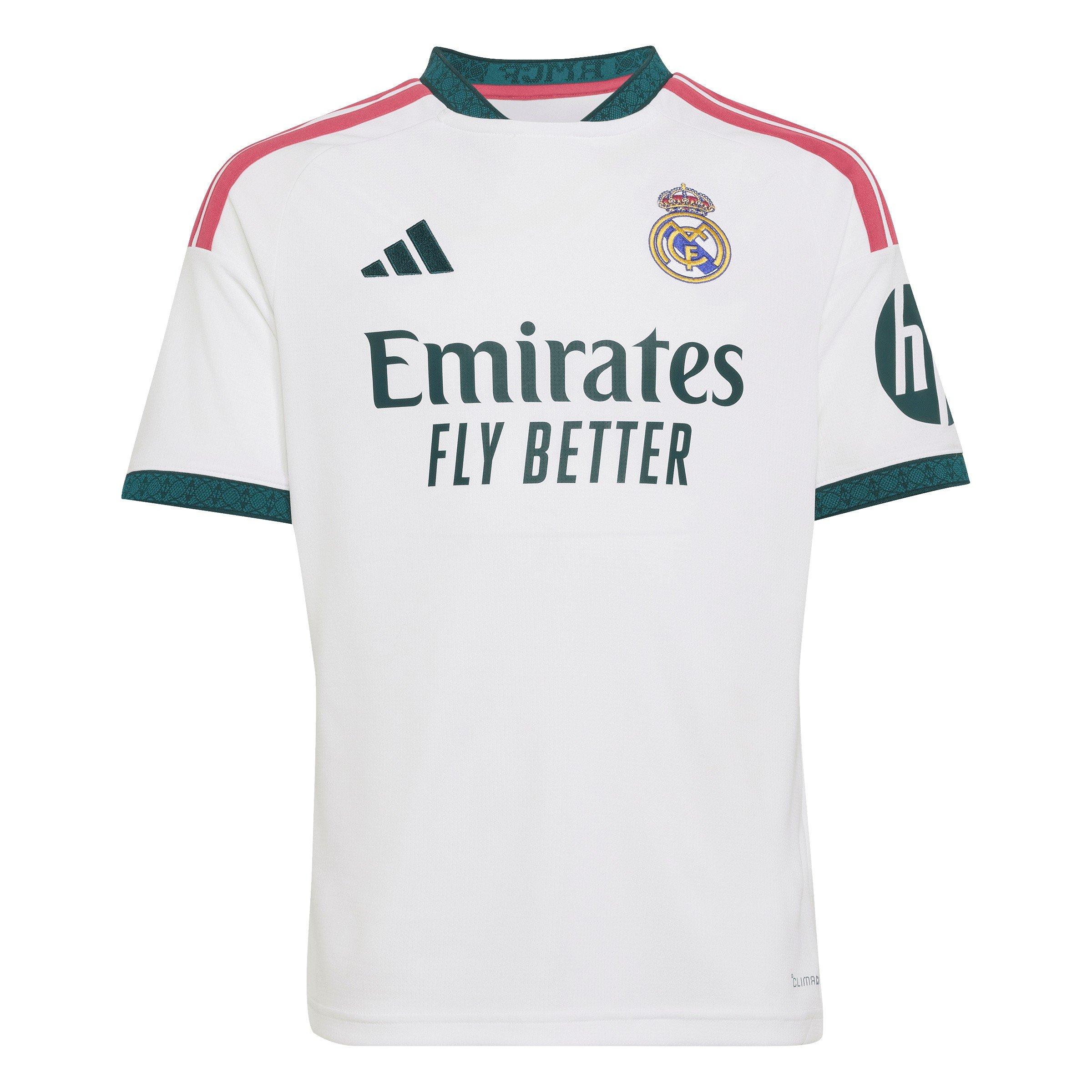 White/Green - adidas - Real Madrid 26/27 Junior Home Jersey - 1