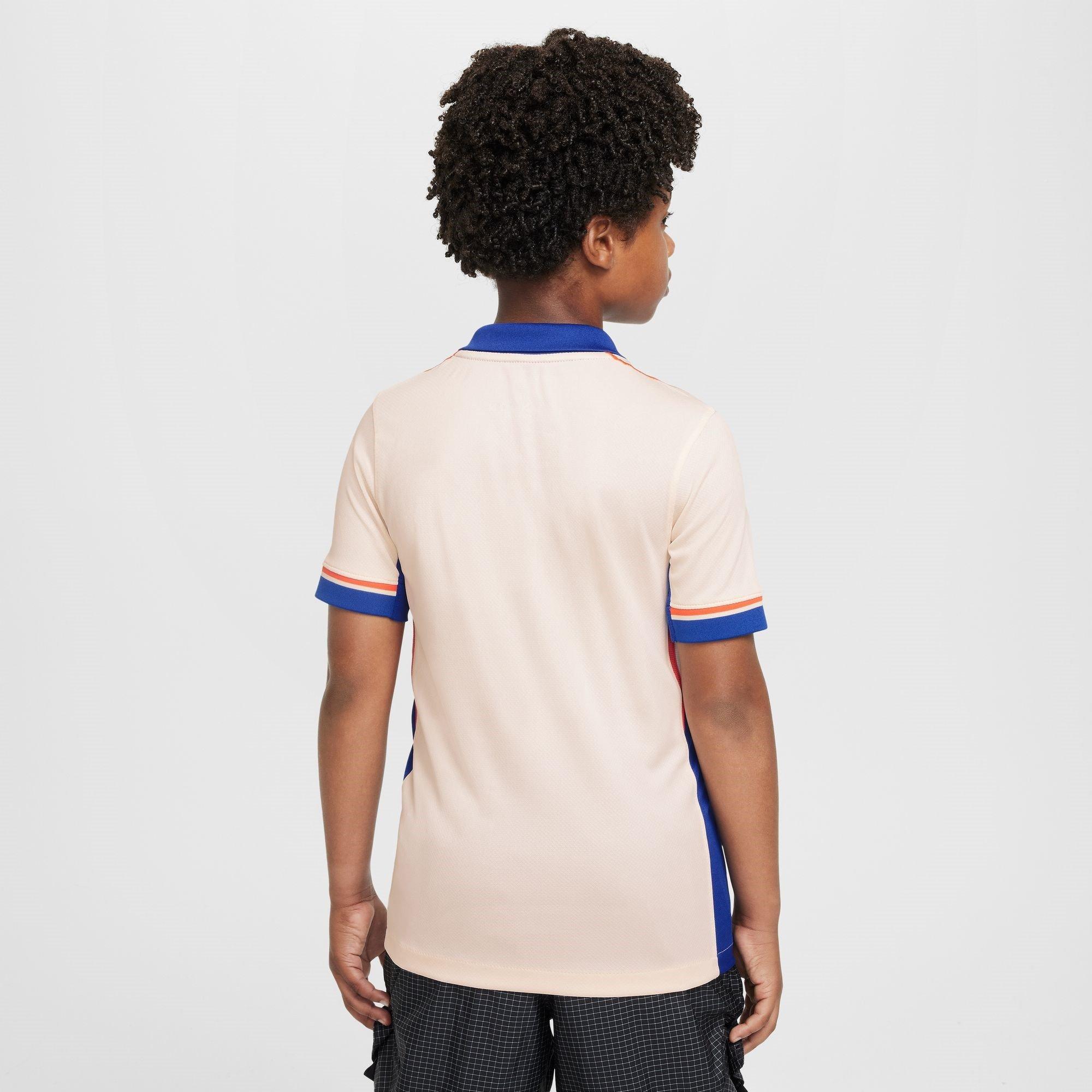 Creme/Orange - Nike - Chelsea Away Shirt 2024 2025 Juniors - 4