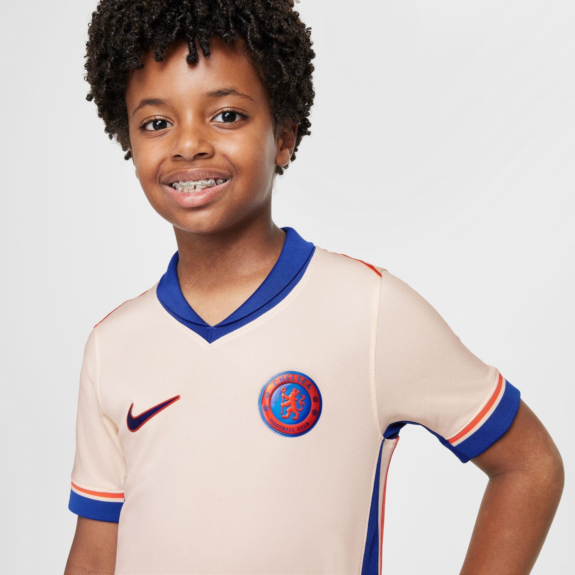 Creme/Orange - Nike - Chelsea Away Shirt 2024 2025 Juniors - 5