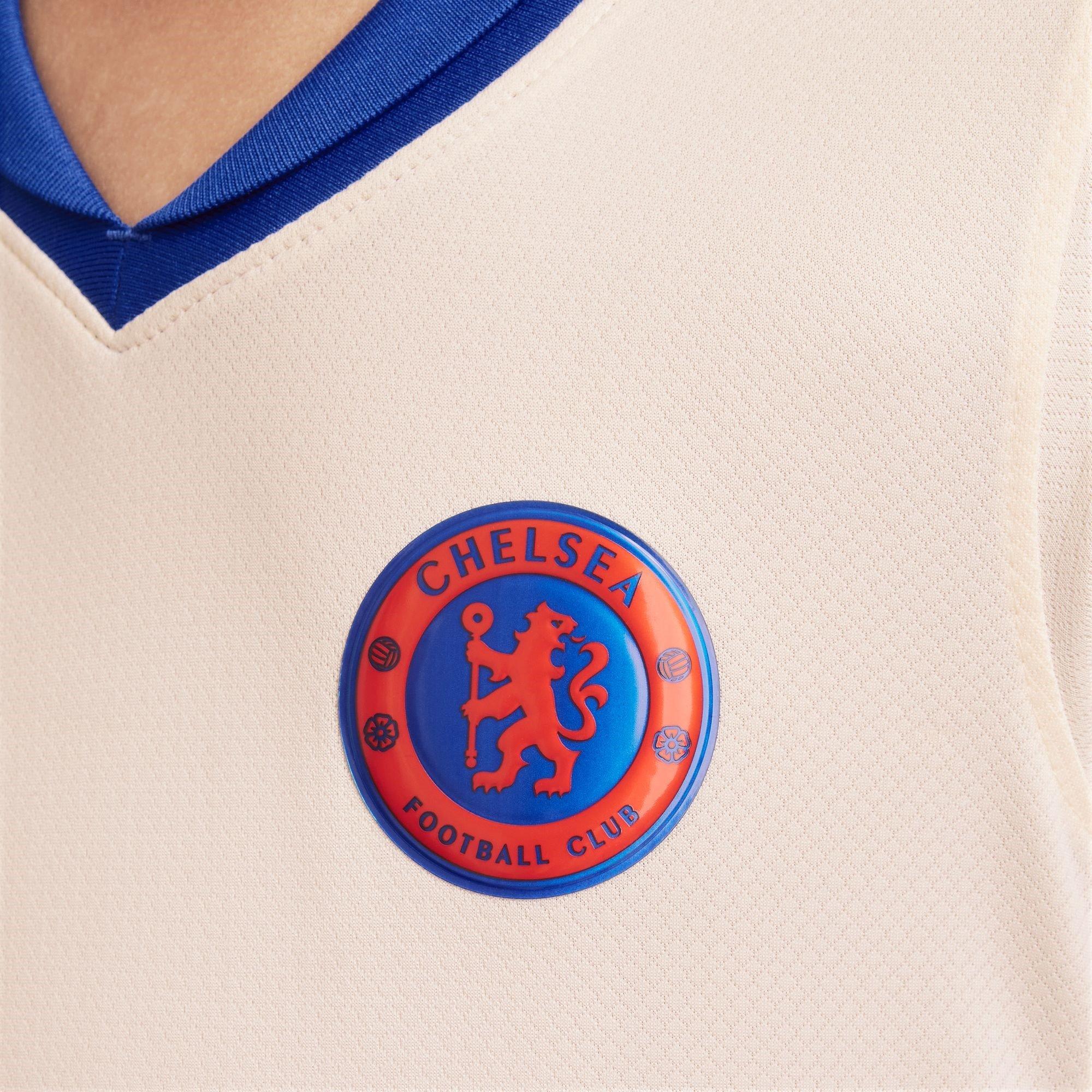 Creme/Orange - Nike - Chelsea Away Shirt 2024 2025 Juniors - 6