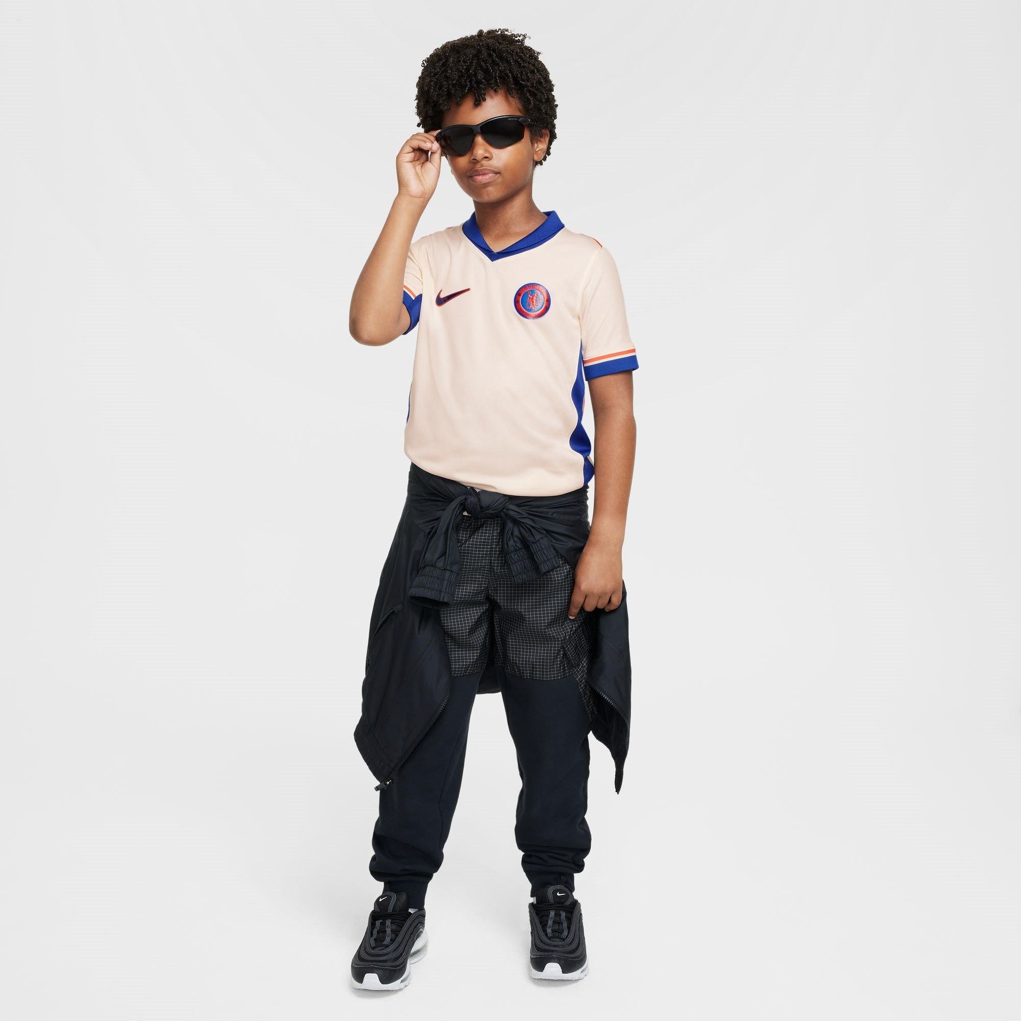 Creme/Orange - Nike - Chelsea Away Shirt 2024 2025 Juniors - 8