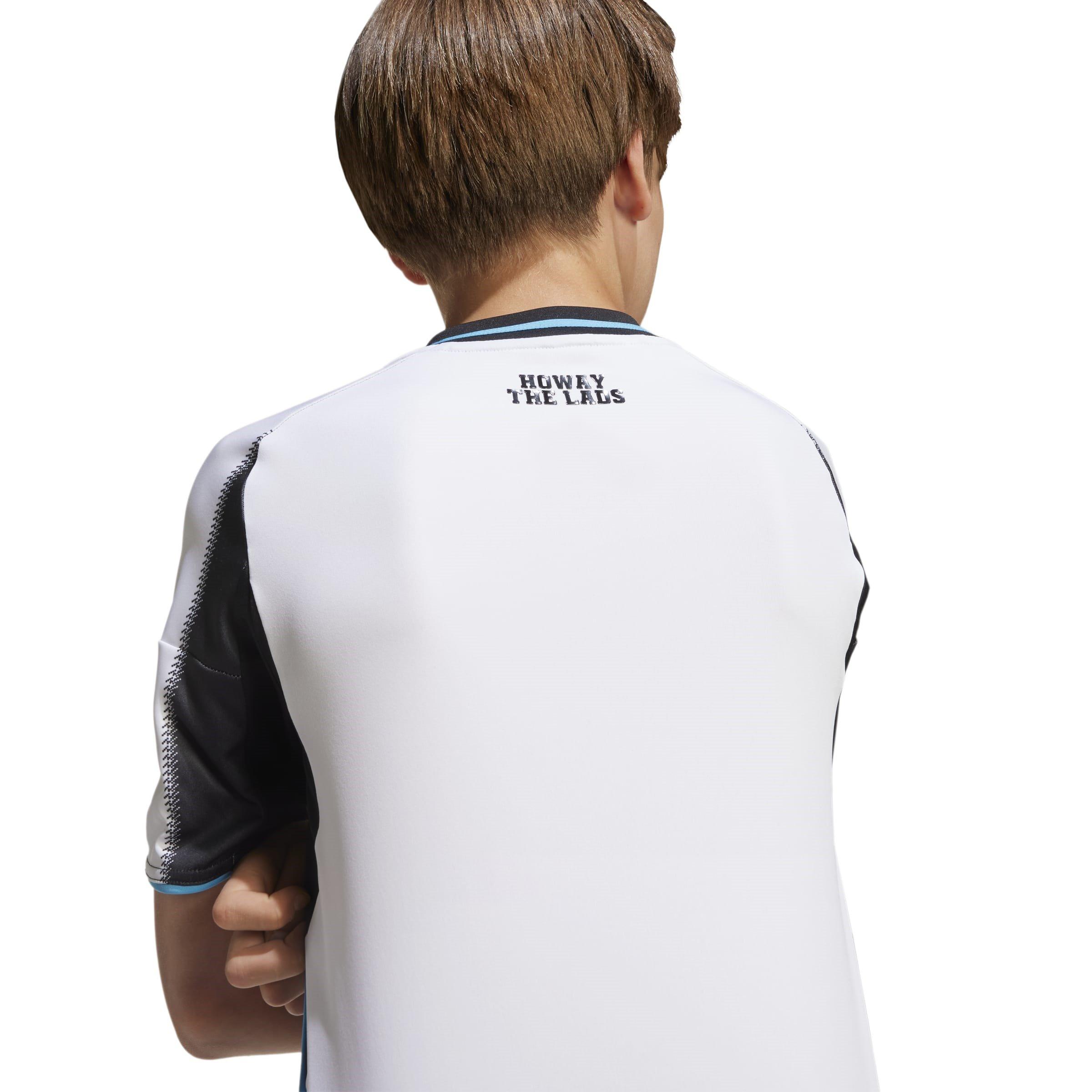 Black/White - adidas - Newcastle United Home Shirt 2025 2026 Juniors - 9