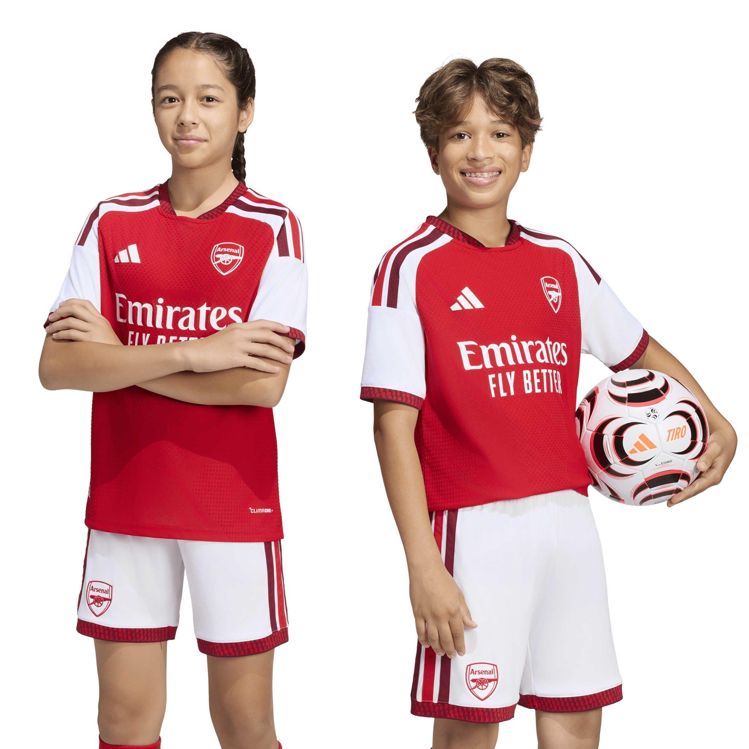 Red/White - adidas - Juniors Adidas Arsenal Home Authentic Kit 2026 2027 - 3