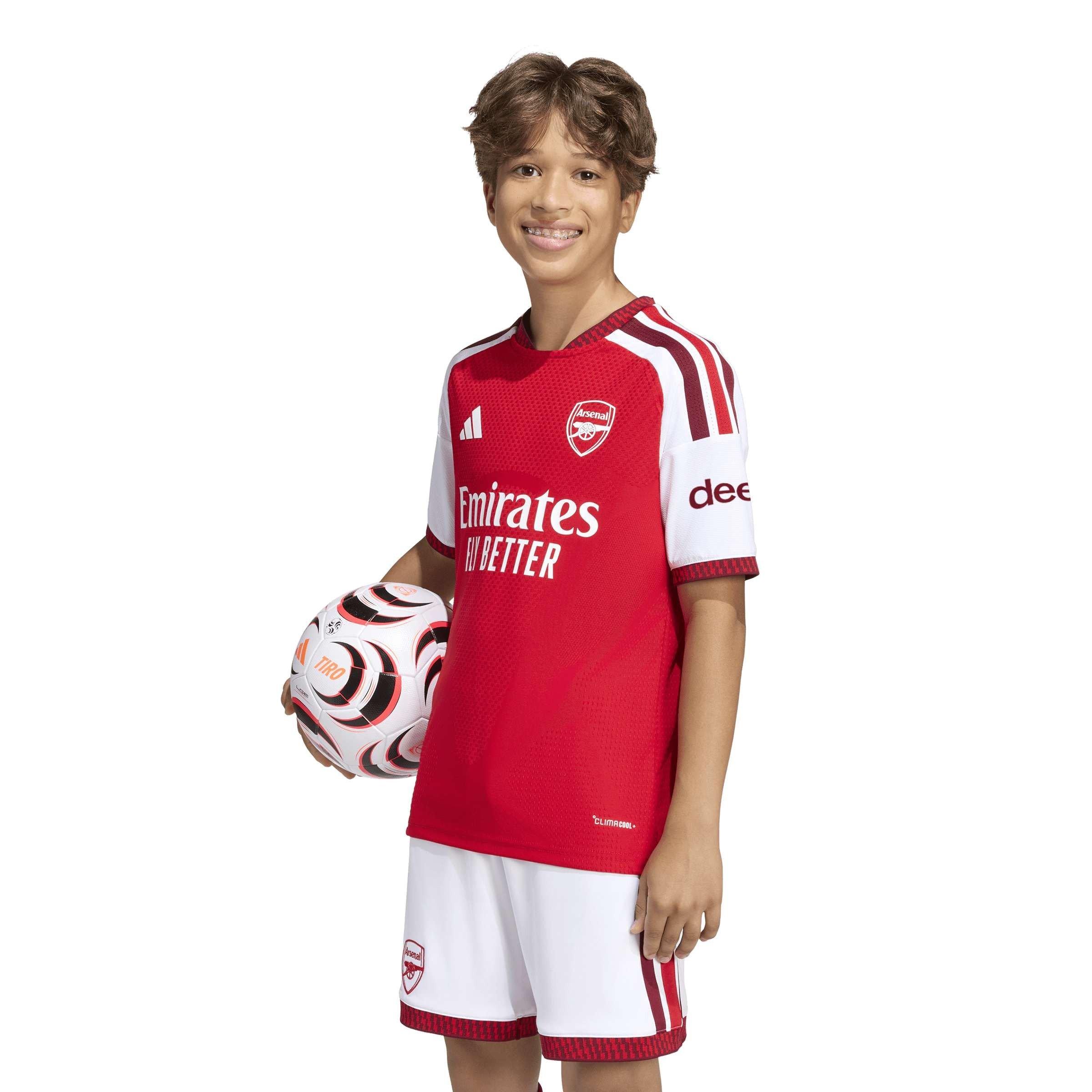 Red/White - adidas - Juniors Adidas Arsenal Home Authentic Kit 2026 2027 - 5