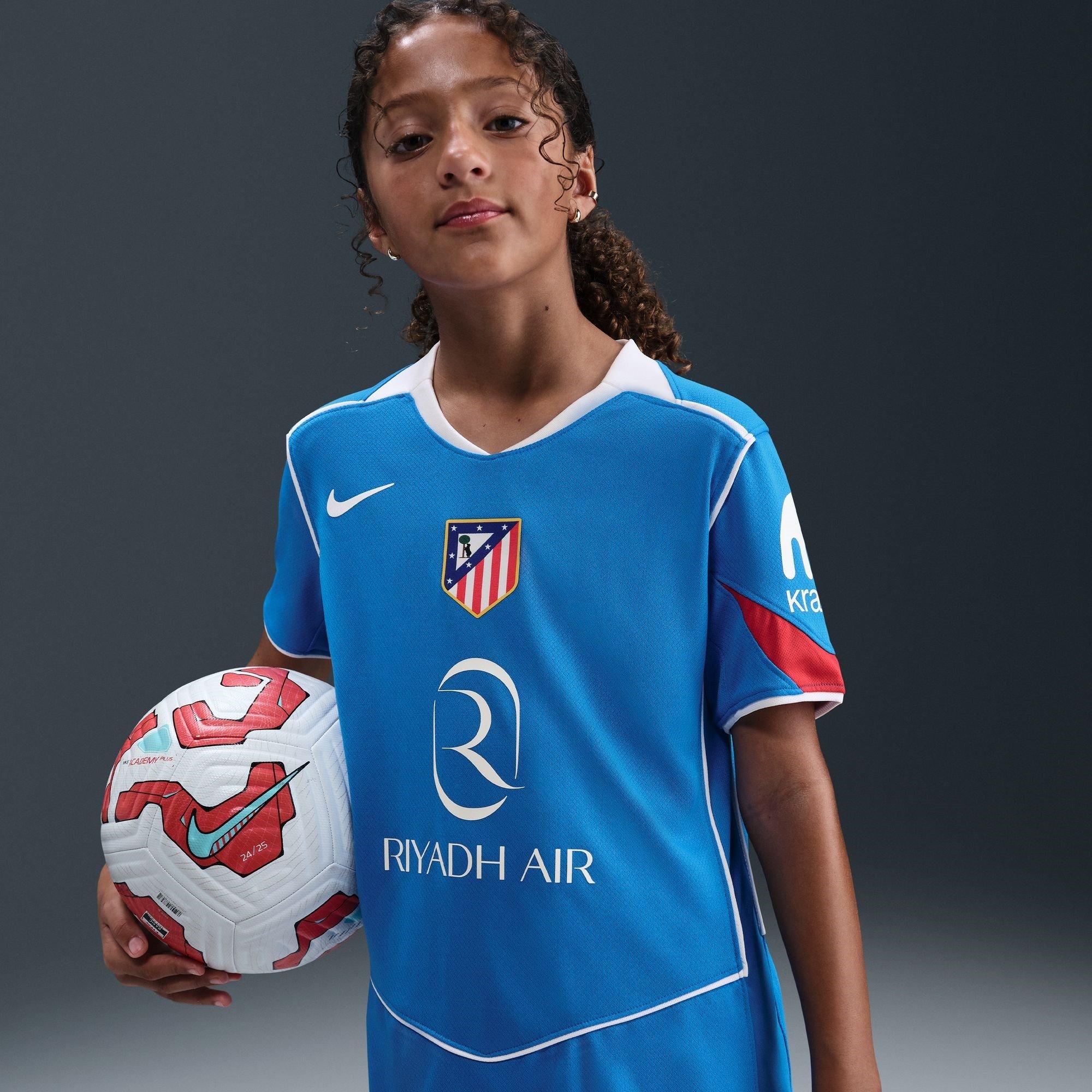 Blue/Red - Nike - Atletico Madrid Third Shirt 2025 2026 Juniors - 11