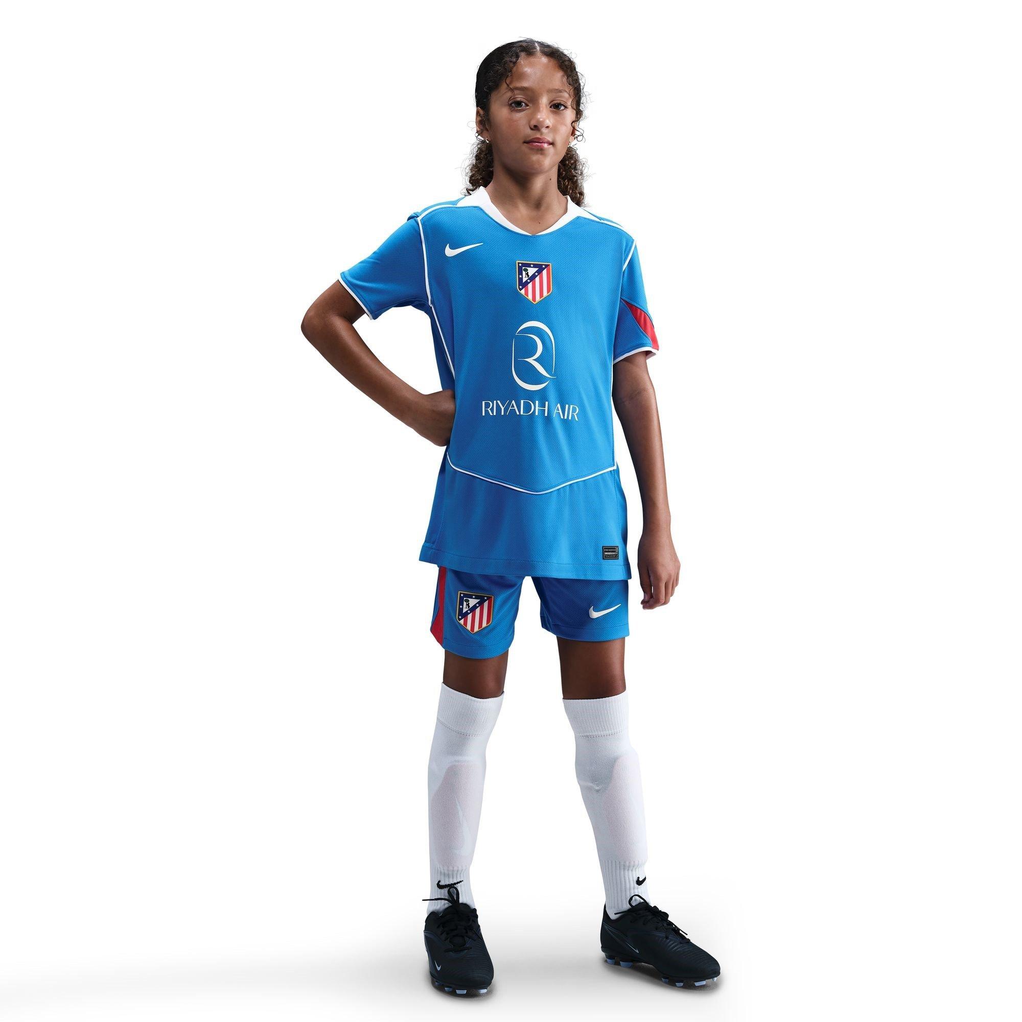 Blue/Red - Nike - Atletico Madrid Third Shirt 2025 2026 Juniors - 3